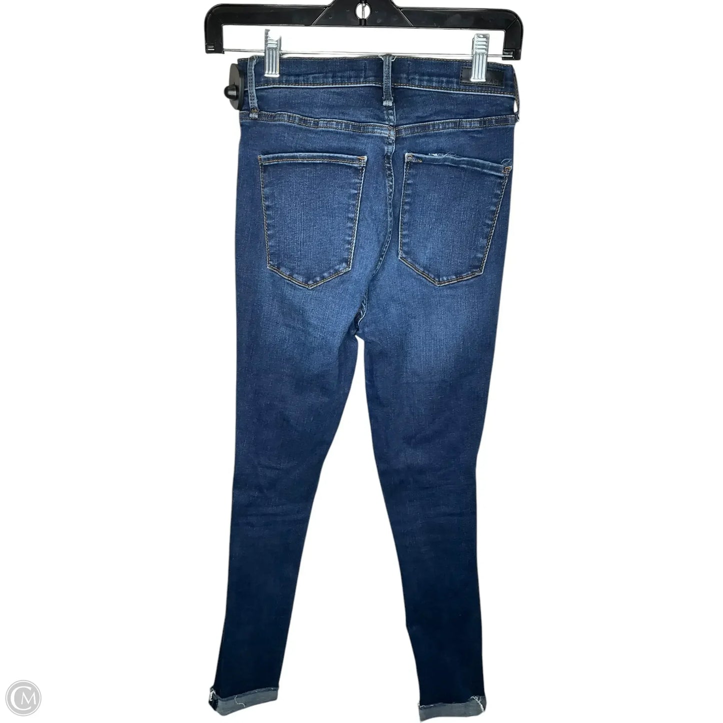 Jeans Skinny By Abercrombie And Fitch In Blue Denim, Size: 4