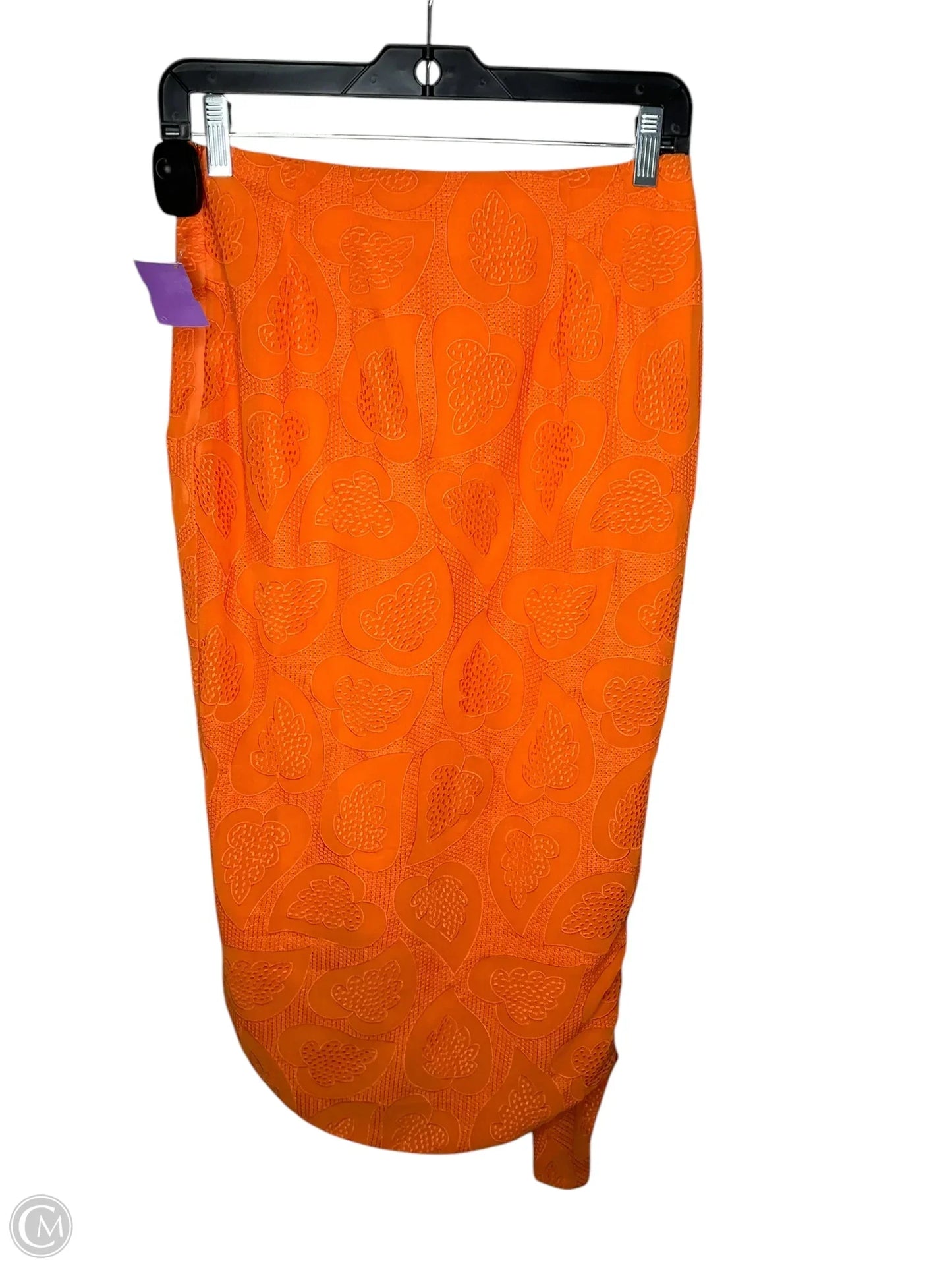 Skirt Midi By Maeve In Orange, Size: 2