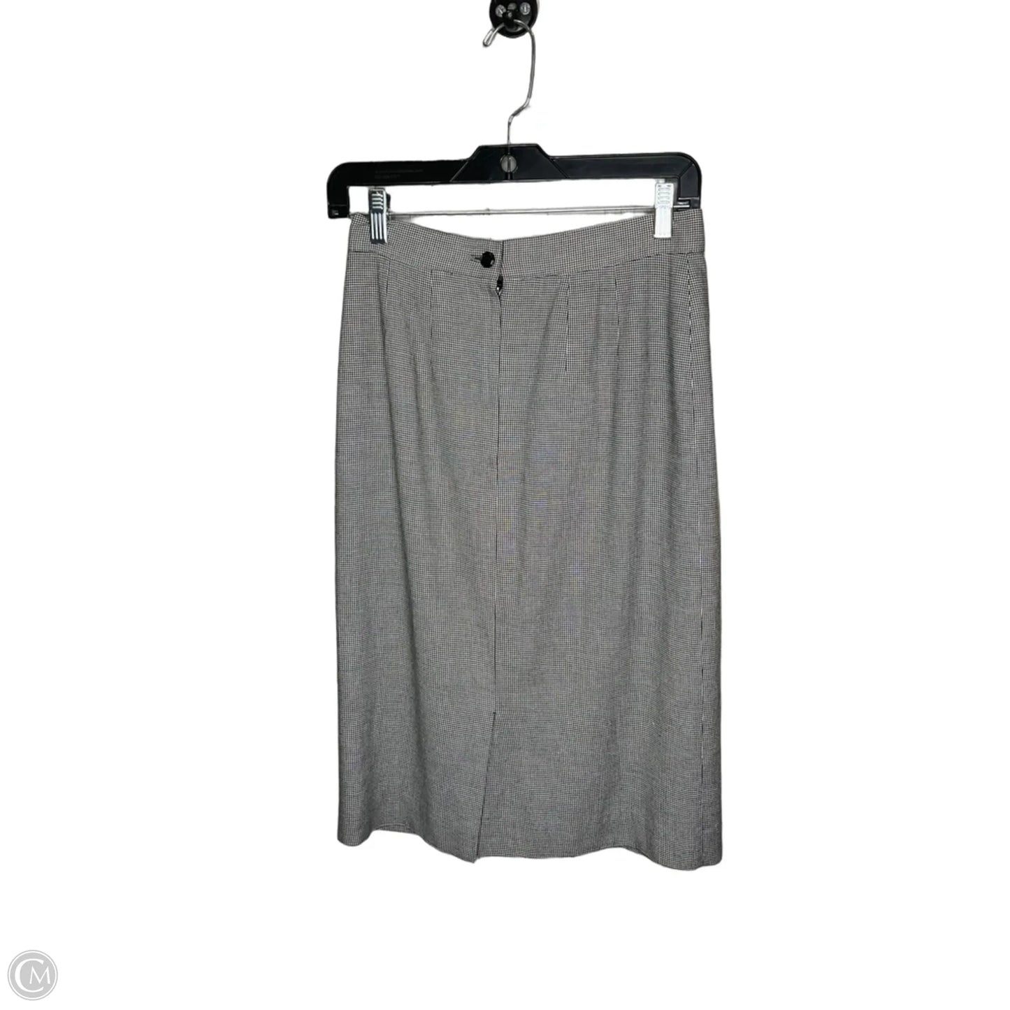 Skirt Midi By Dividends In Plaid Pattern, Size: 8