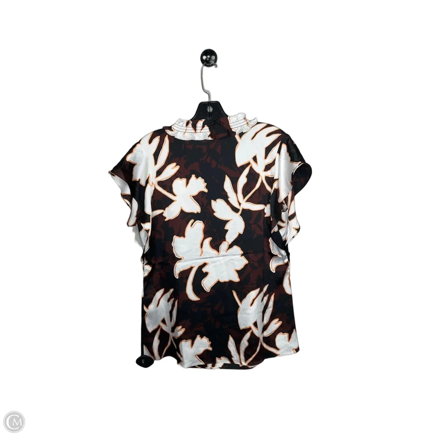 Top Sleeveless By White House Black Market In Floral Print, Size: M
