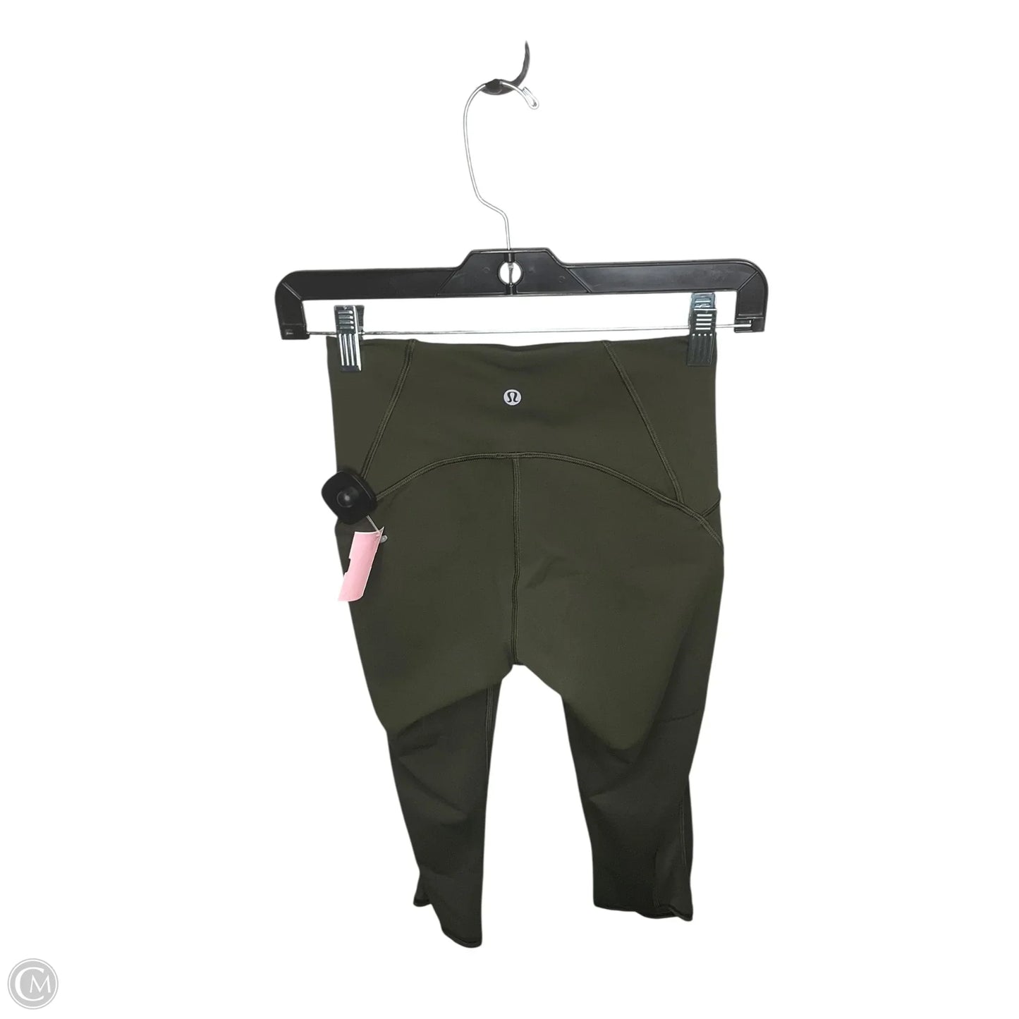 Athletic Leggings Capris By Lululemon In Green, Size: 4