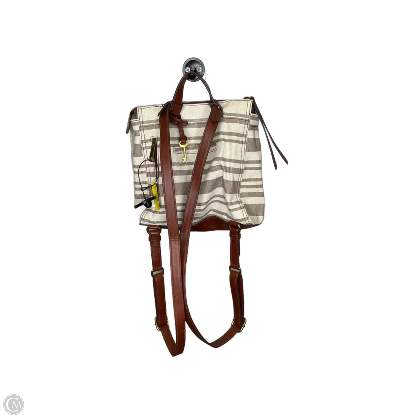 Backpack By Fossil, Size: Small