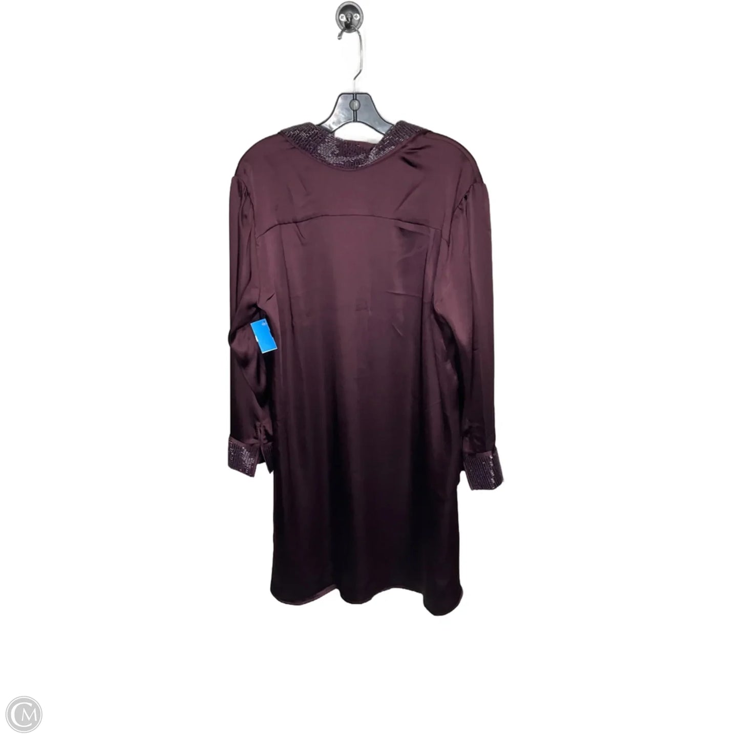 Dress Casual Midi By Chicos In Purple, Size: L