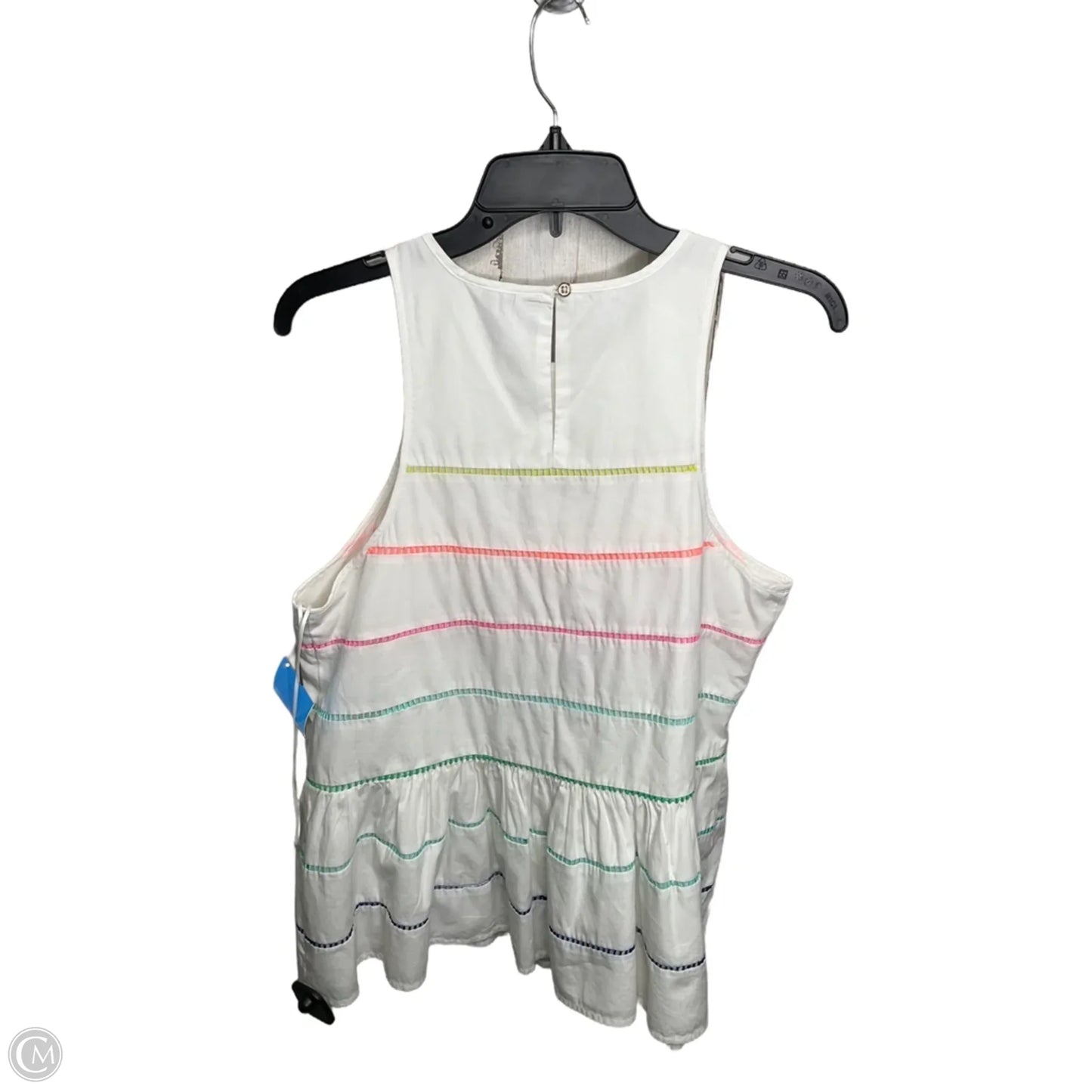 Top Sleeveless By Crown And Ivy In White, Size: L