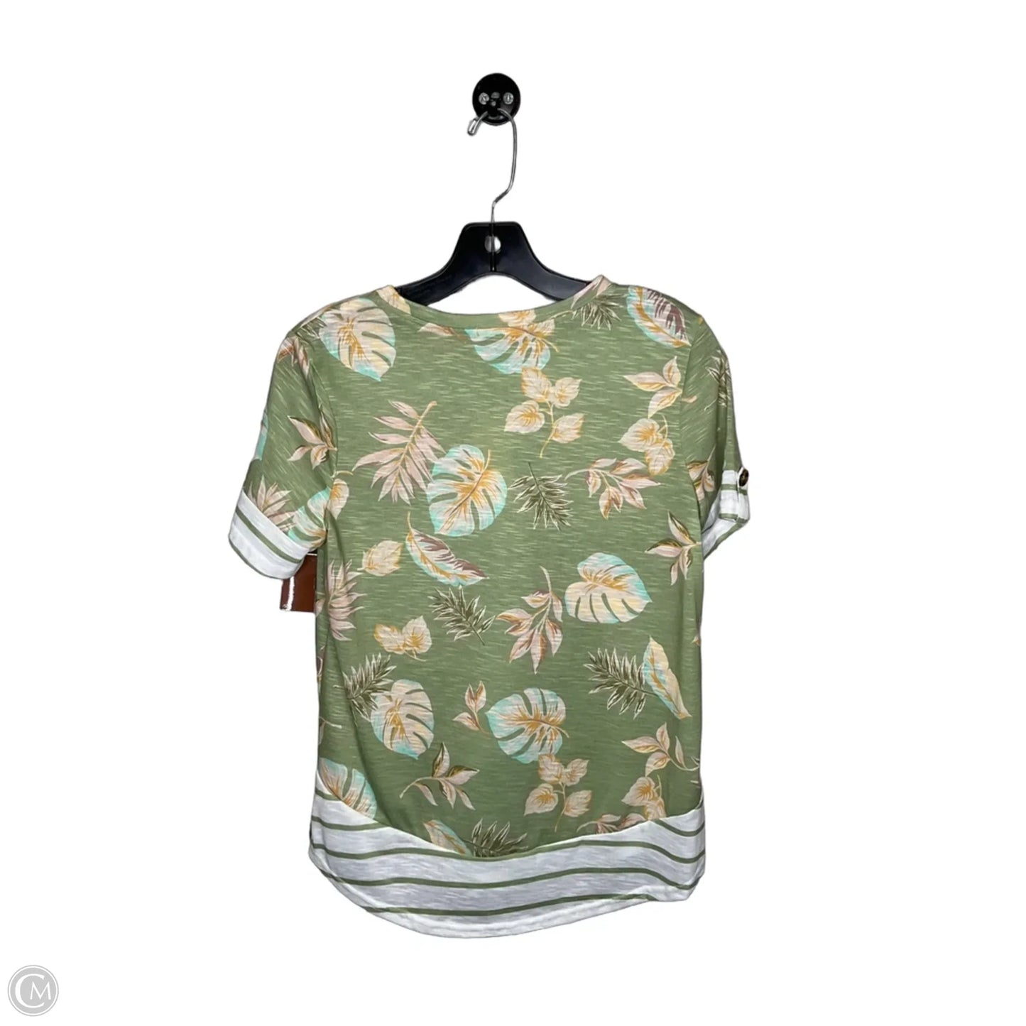 Top Short Sleeve By Clothes Mentor In Green, Size: S