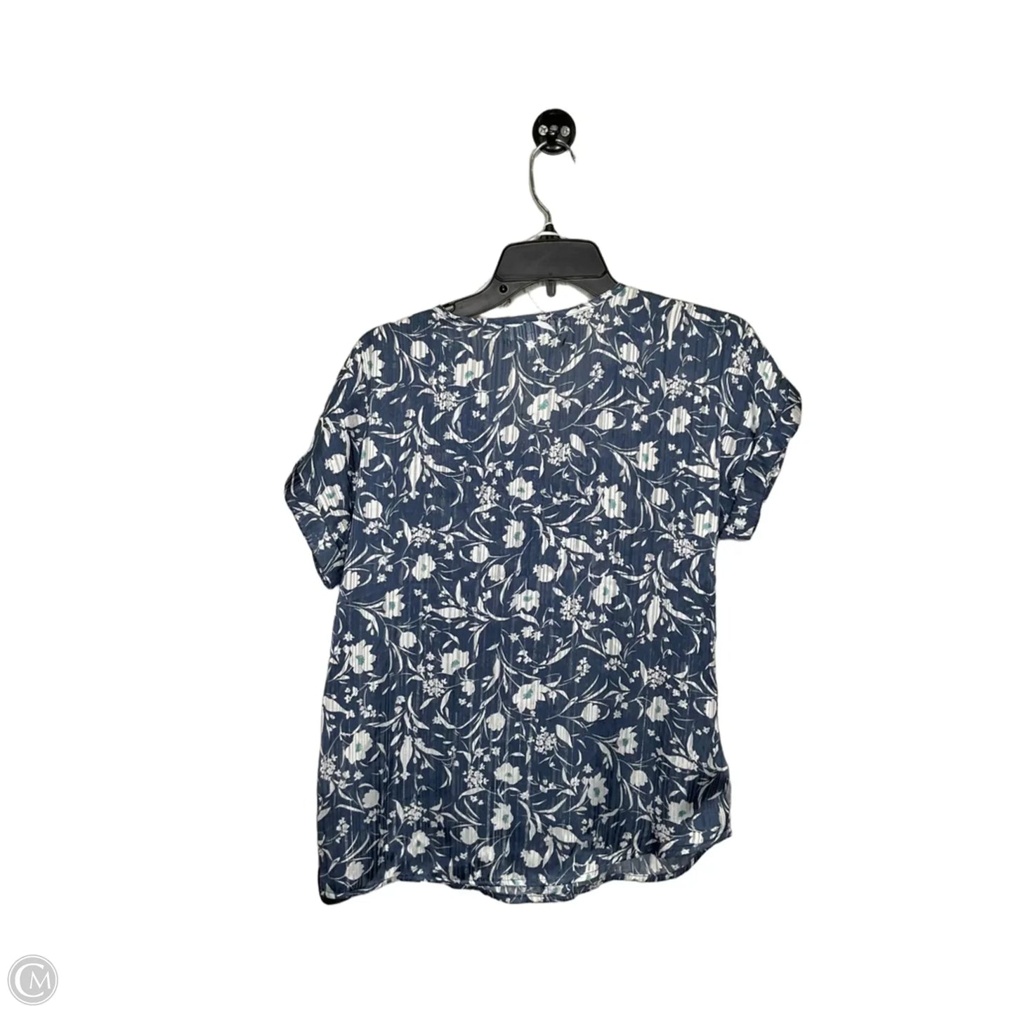 Top Short Sleeve By Clothes Mentor In Blue, Size: S
