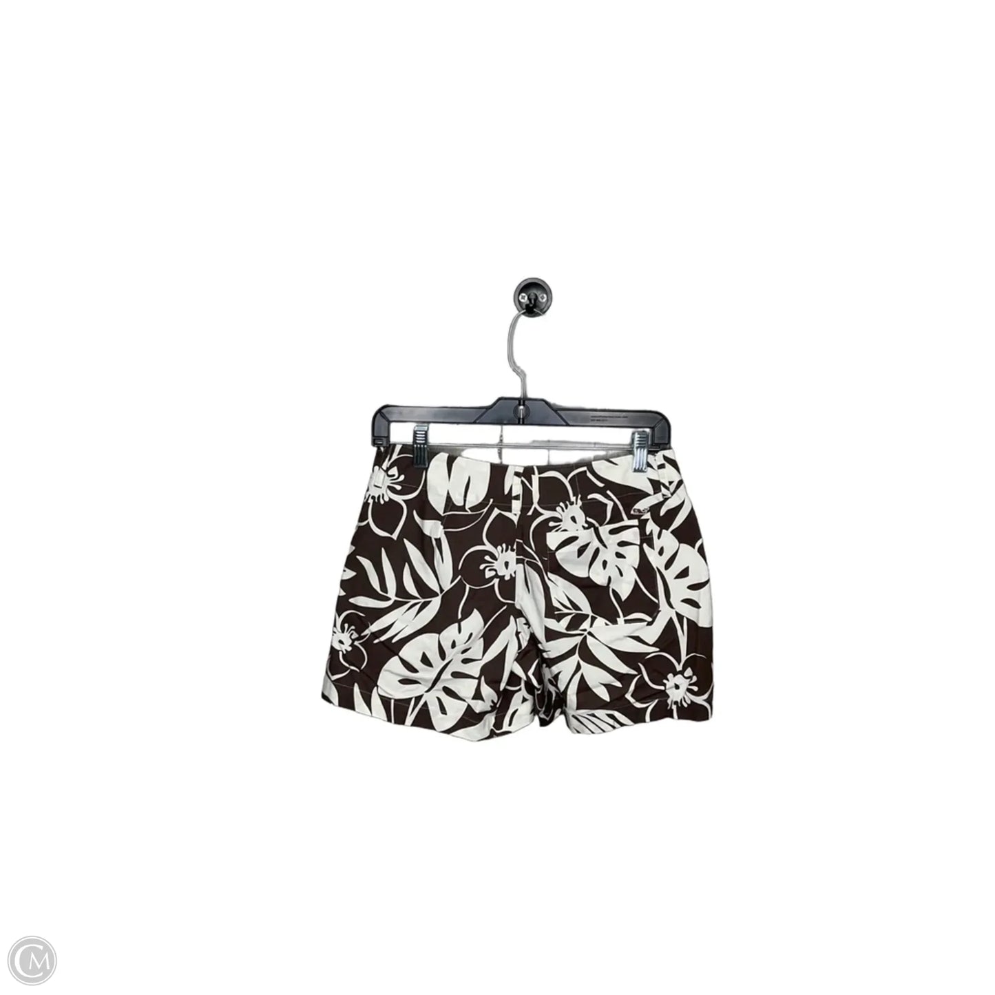 Shorts By Vineyard Vines In Brown & Cream, Size: 2