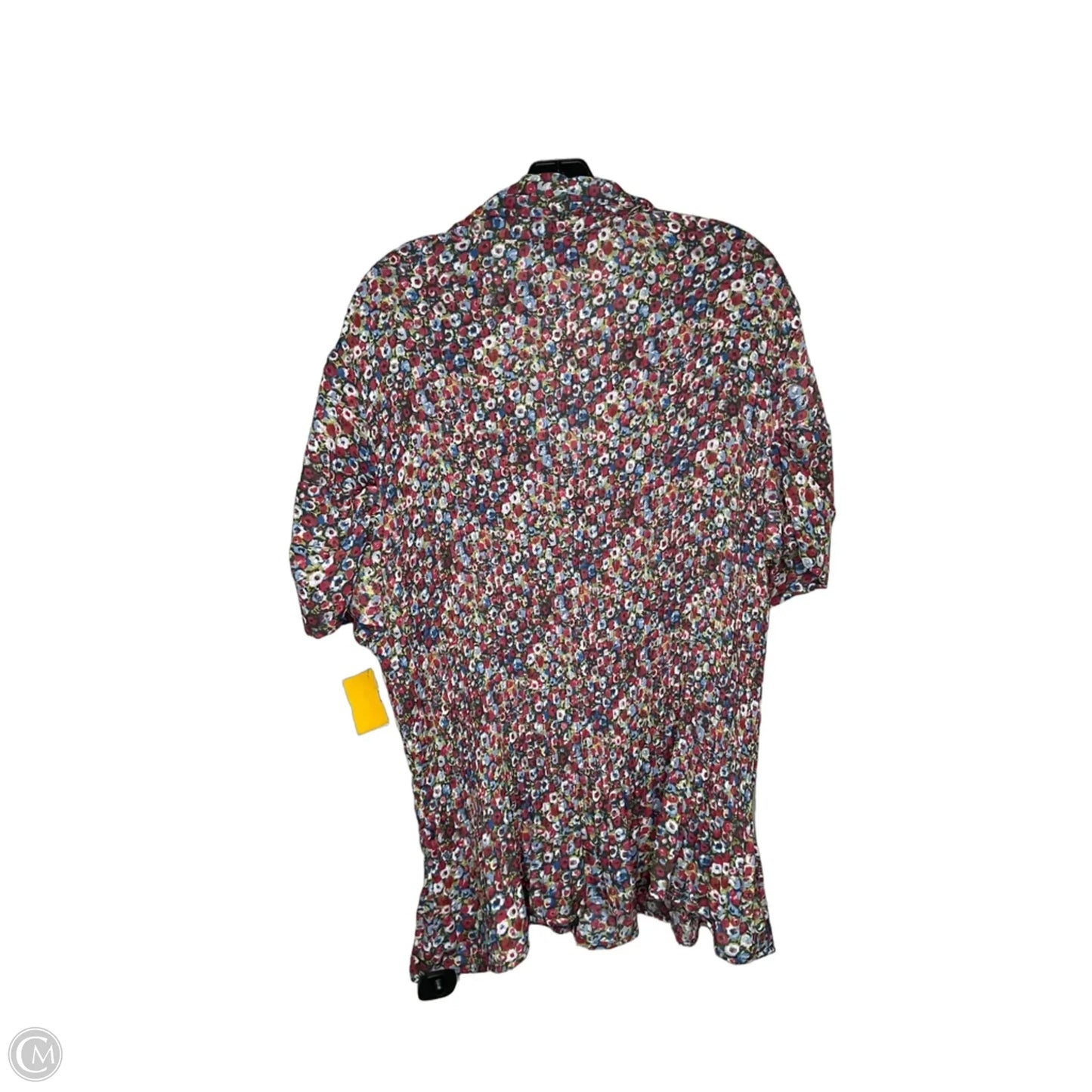 Top Short Sleeve By Sunny Leigh In Floral Print, Size: 3x