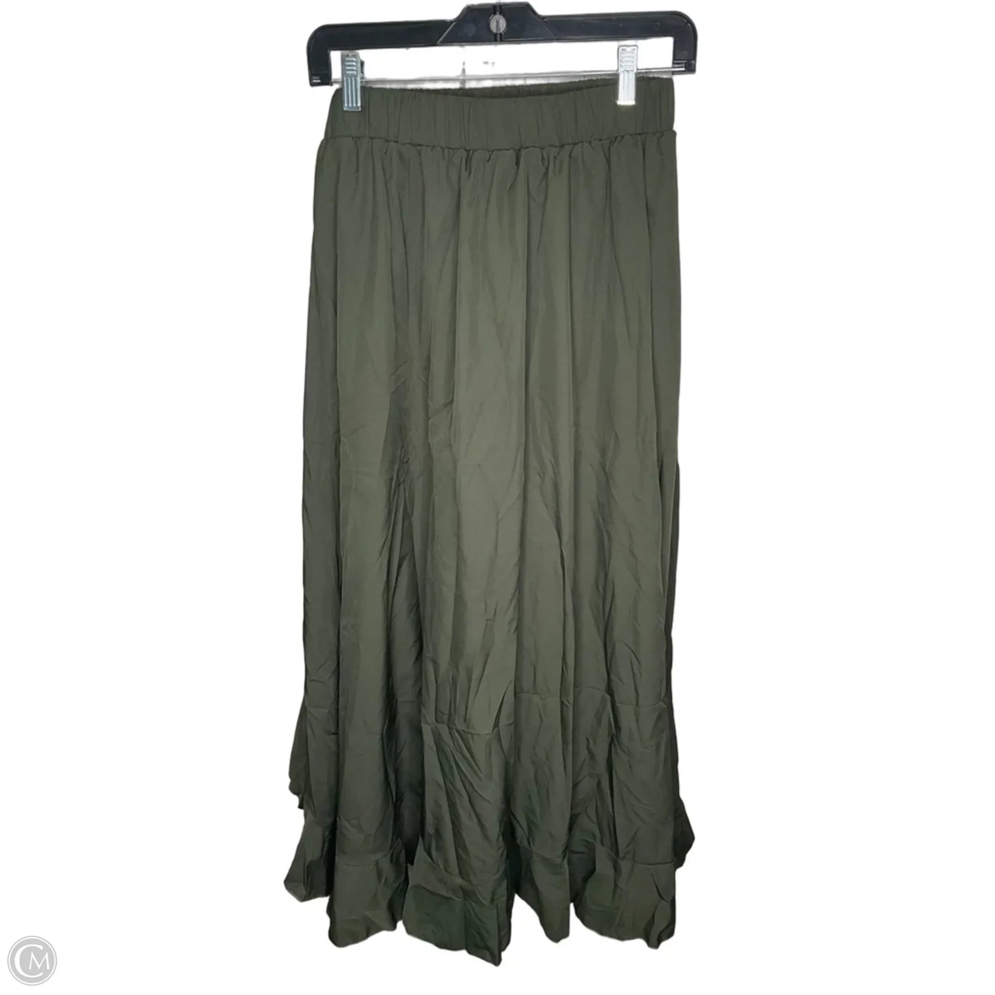 Skirt Maxi By Shein In Green, Size: M