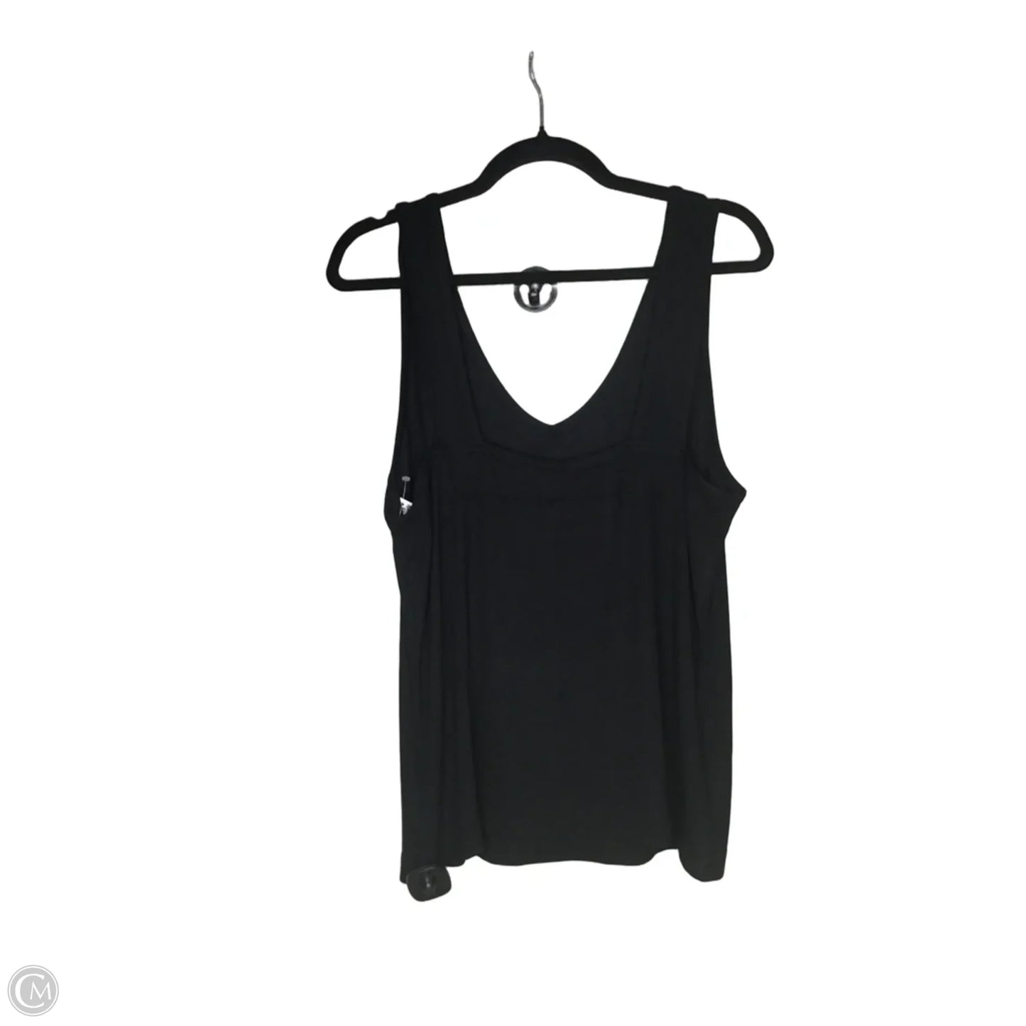 Top Sleeveless By Cabi In Black, Size: L