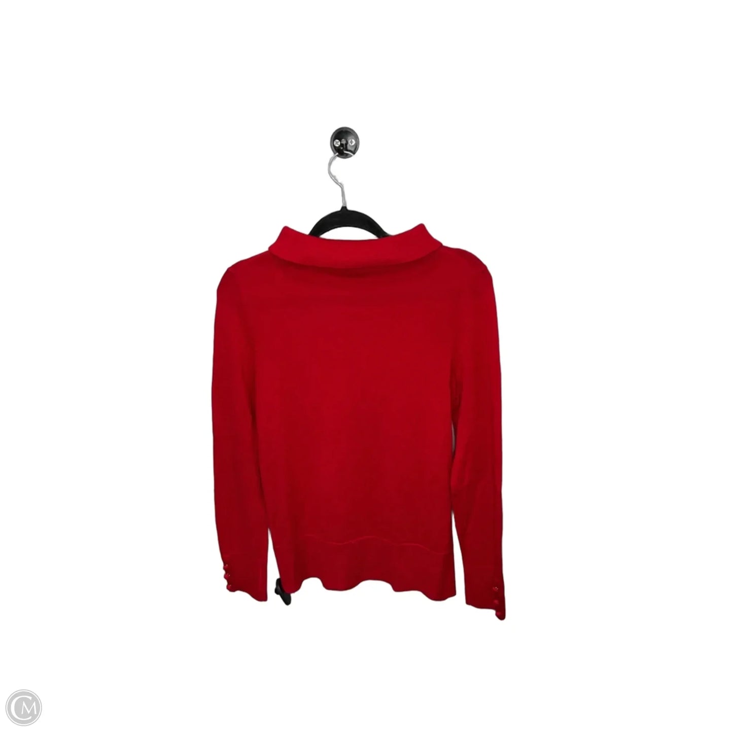Sweater By Talbots In Red, Size: S