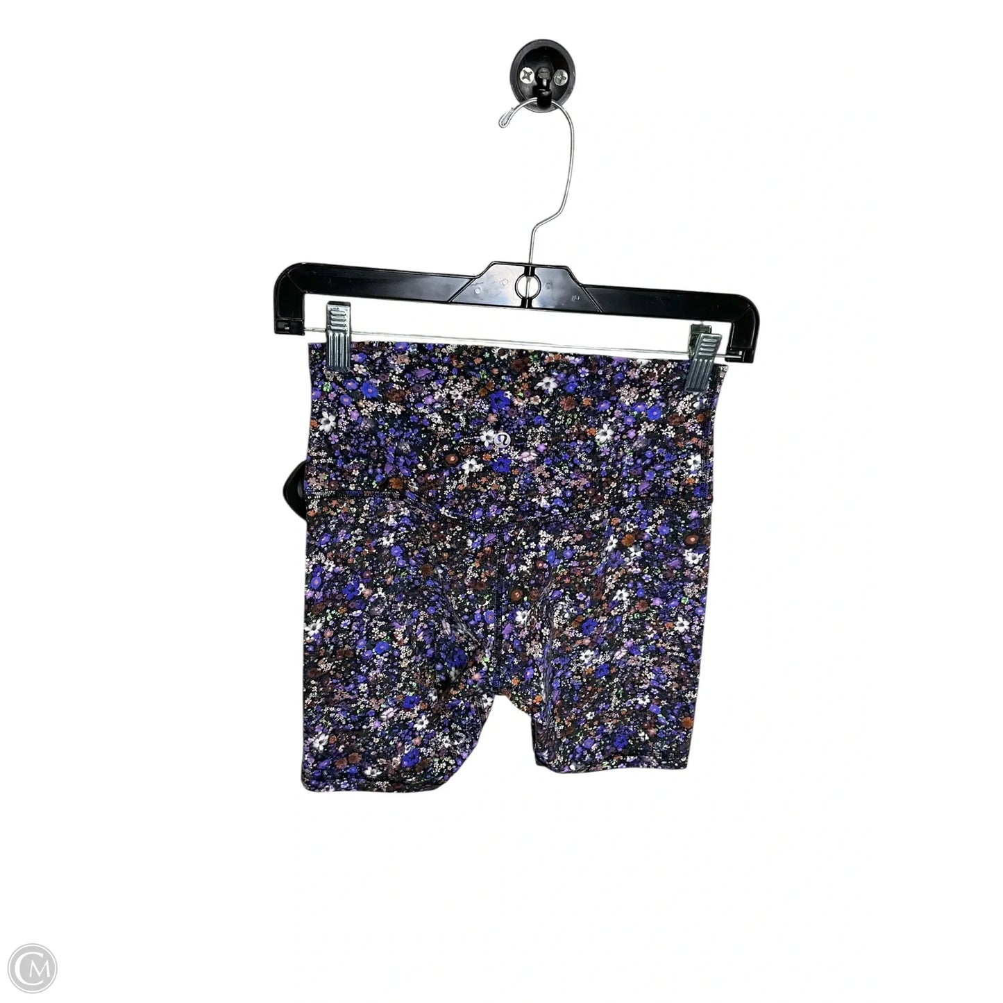 Athletic Shorts By Lululemon In Floral Print, Size: 6