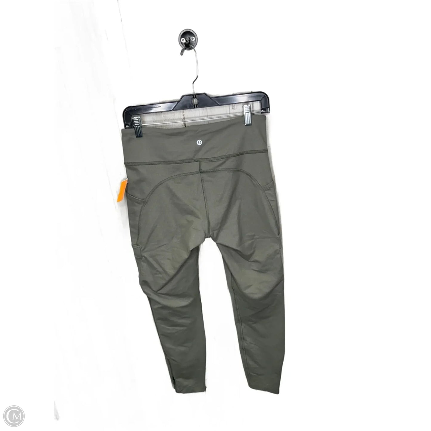 Athletic Leggings By Lululemon In Green, Size: 8