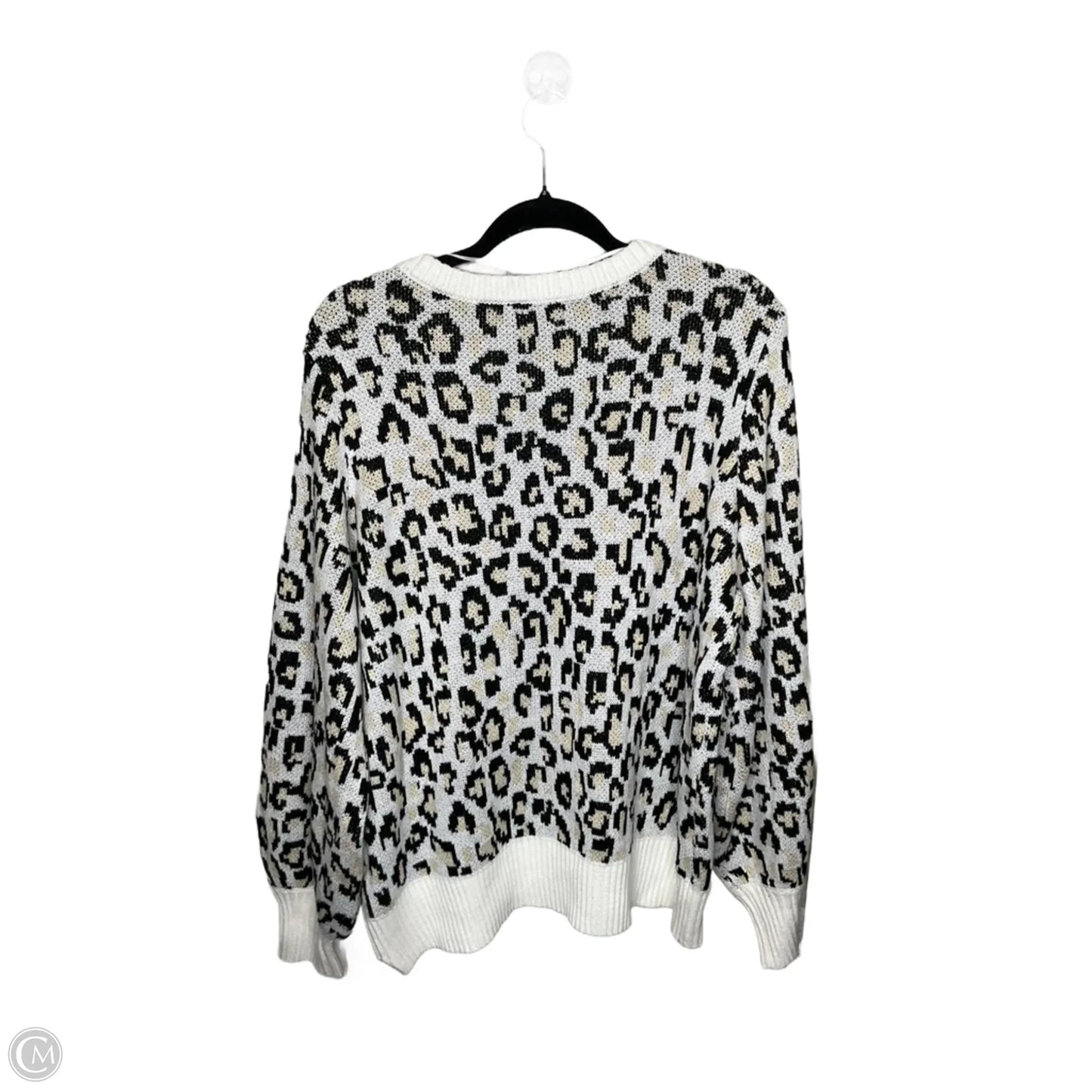 Sweater By Crown And Ivy In Animal Print, Size: Xl