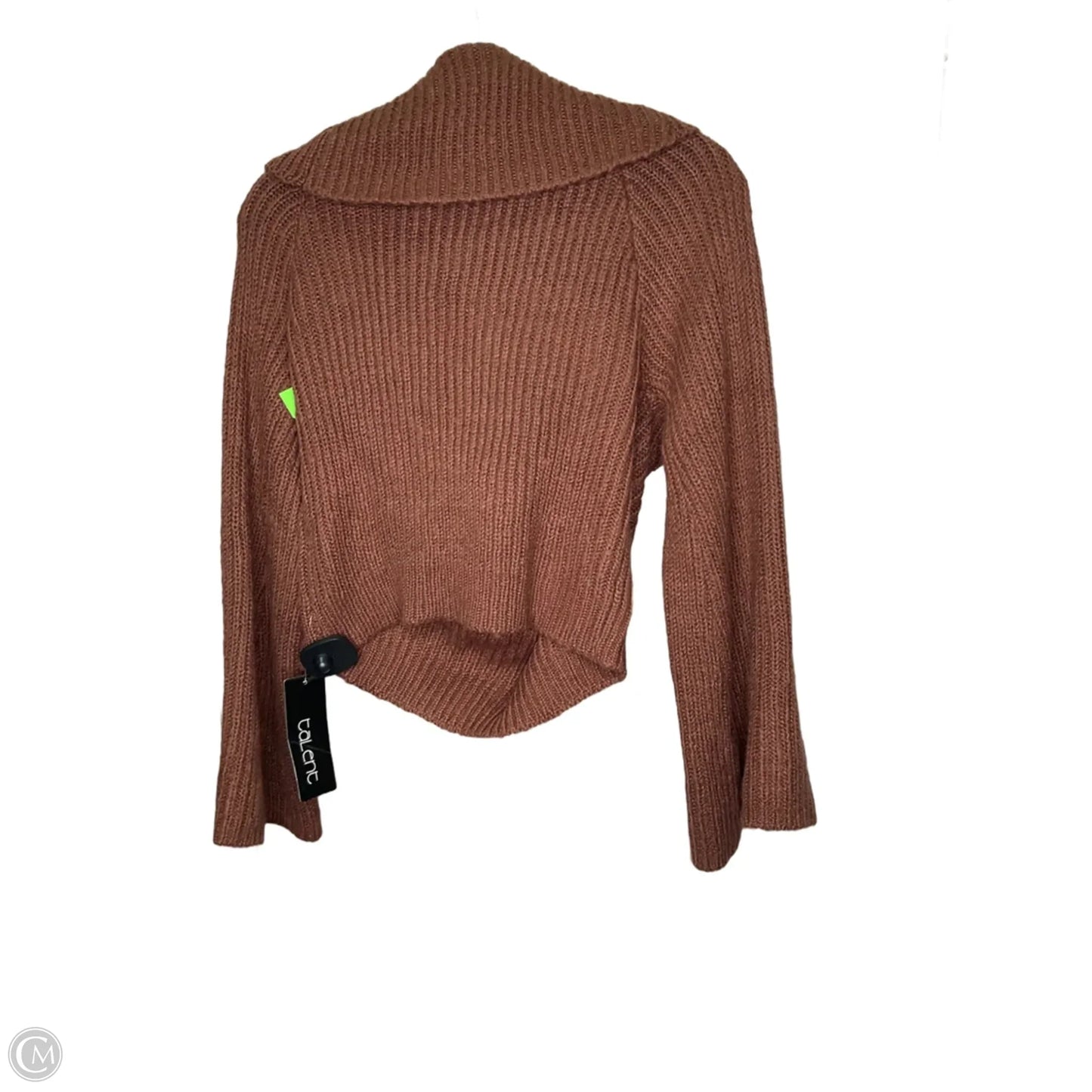 Sweater By Clothes Mentor In Brown, Size: 2x
