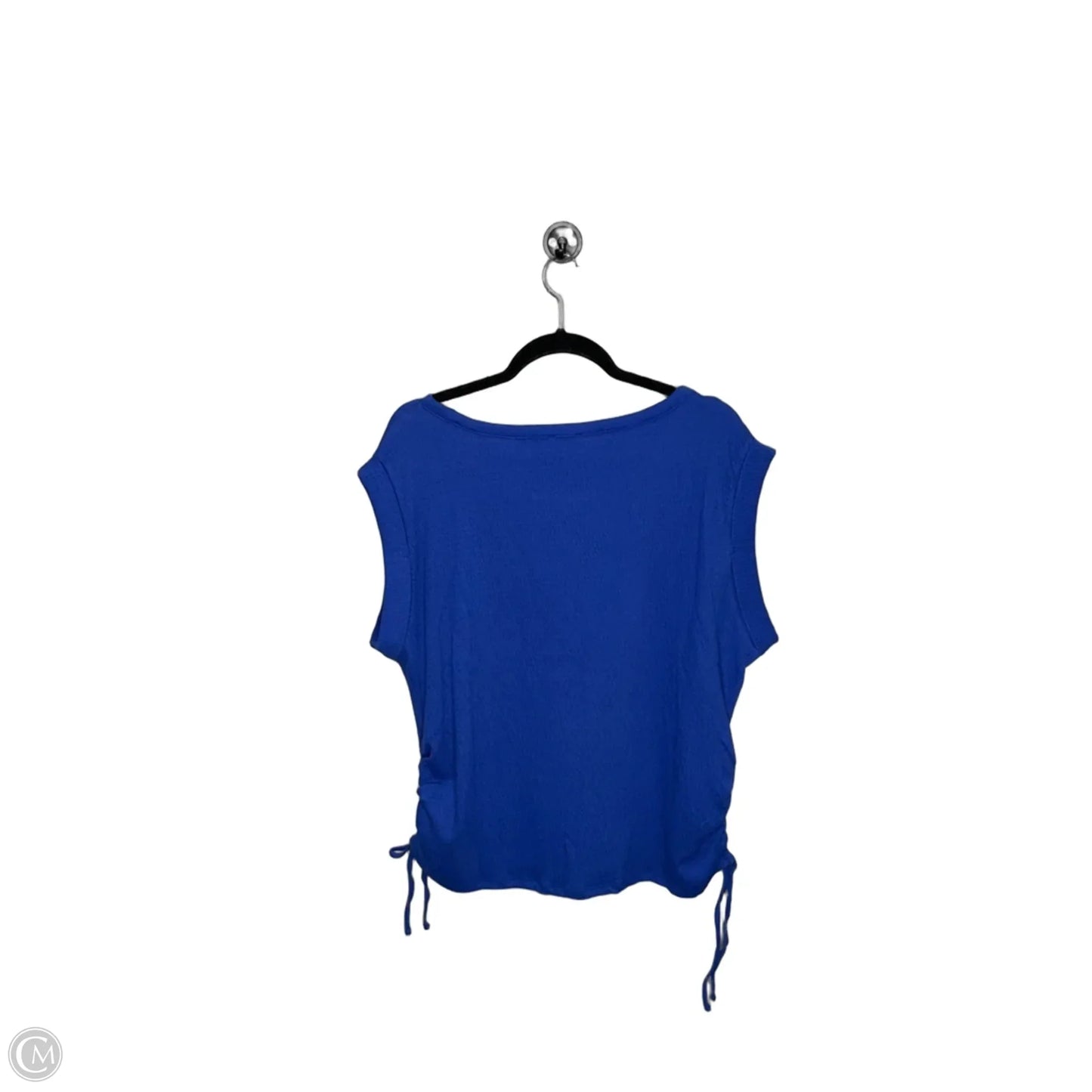Top Sleeveless By Talbots In Blue, Size: Xl