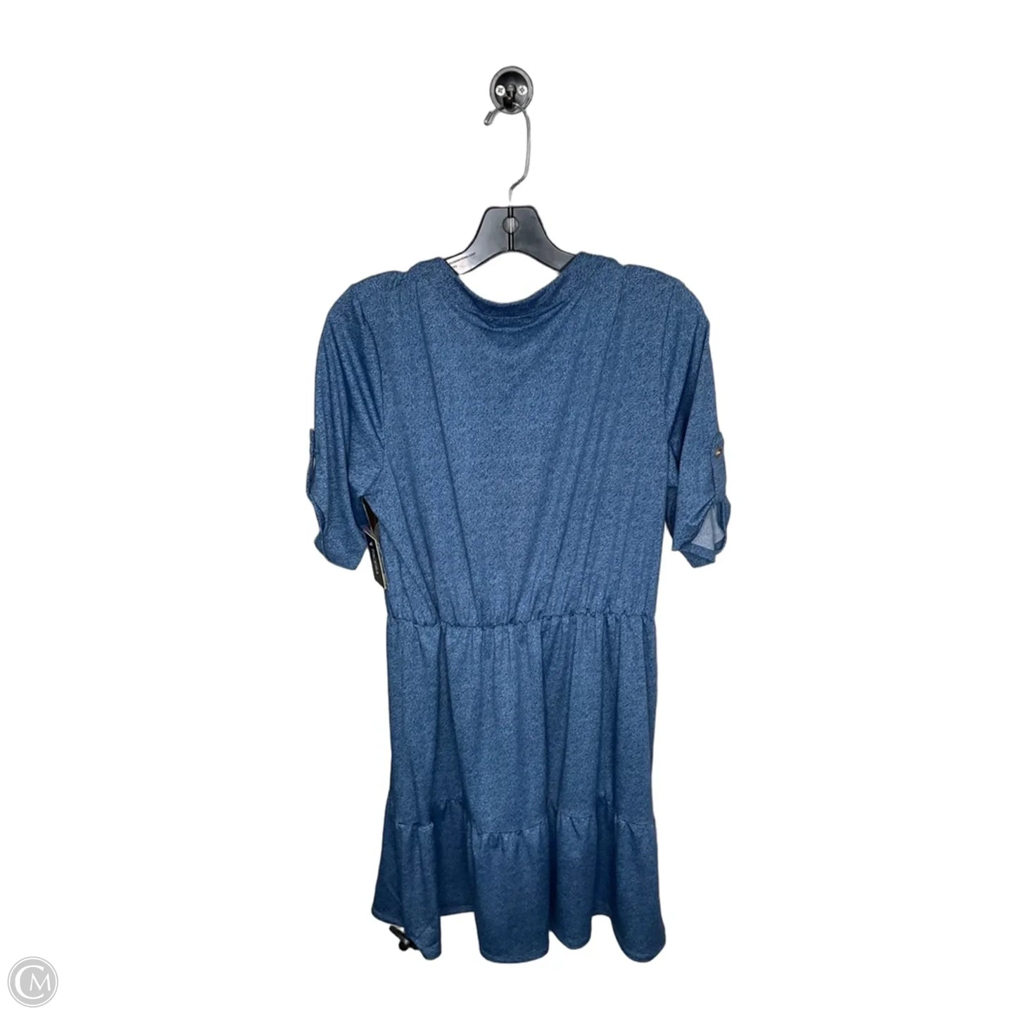Dress Casual Midi By Tacera In Blue, Size: M