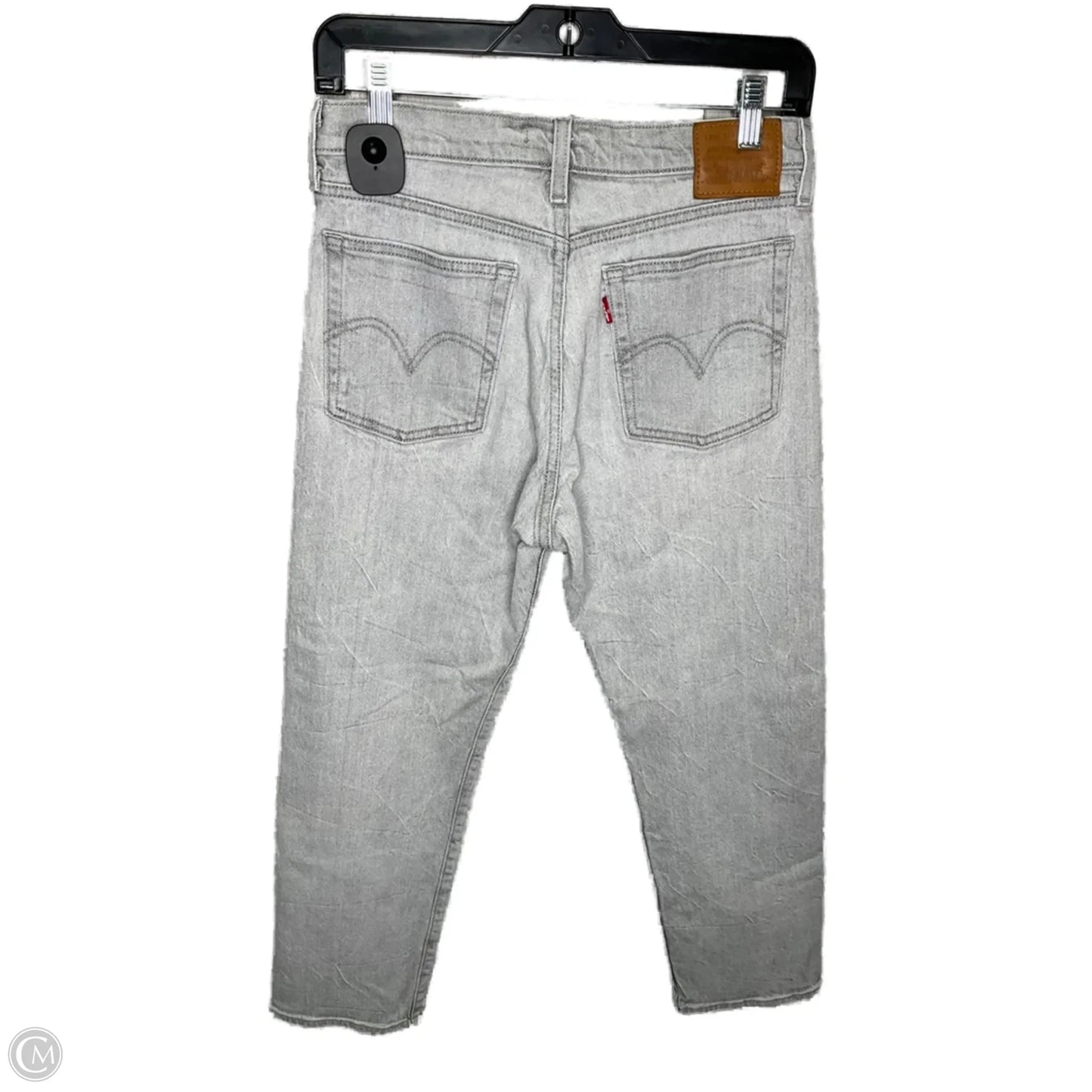 Jeans Straight By Levis In Grey, Size: 4