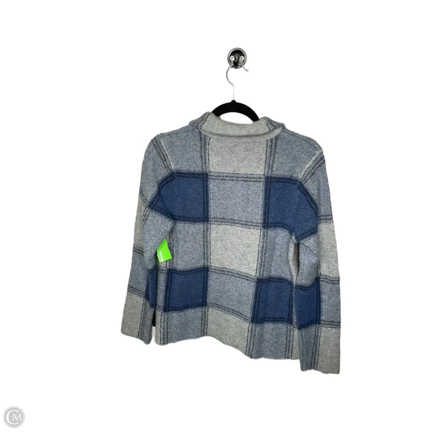 Jacket Shirt By J. Jill In Plaid Pattern, Size: Xs