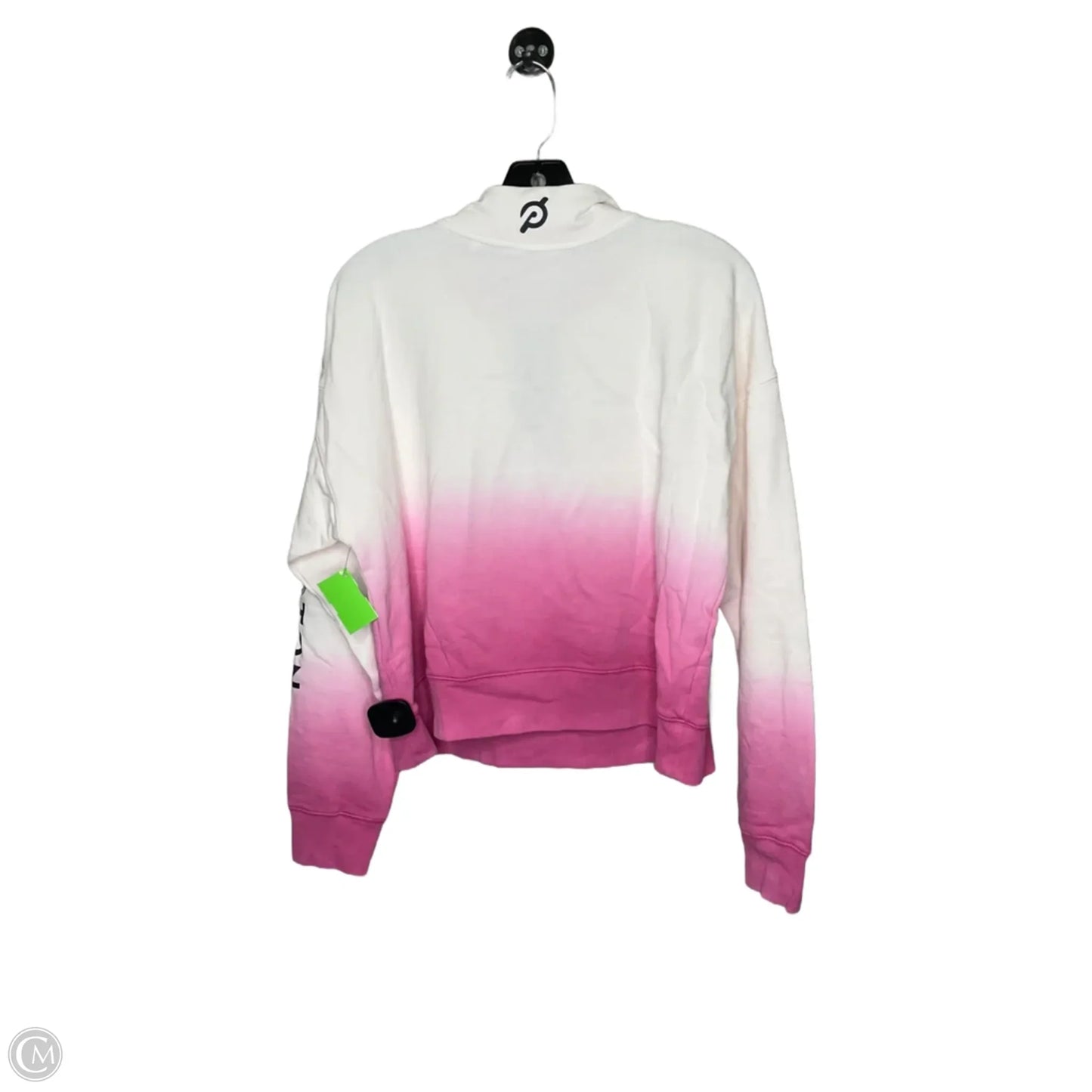 Sweatshirt Collar By Peloton In Ombre Print, Size: L