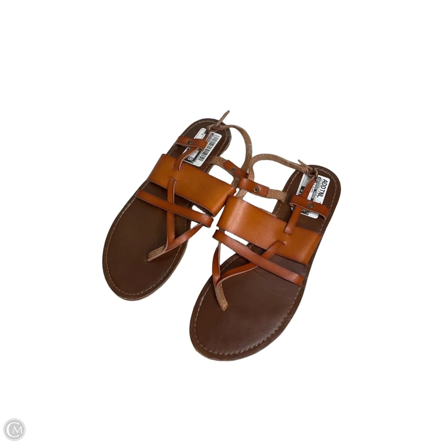 Sandals Flats By Universal Thread In Brown, Size: 8