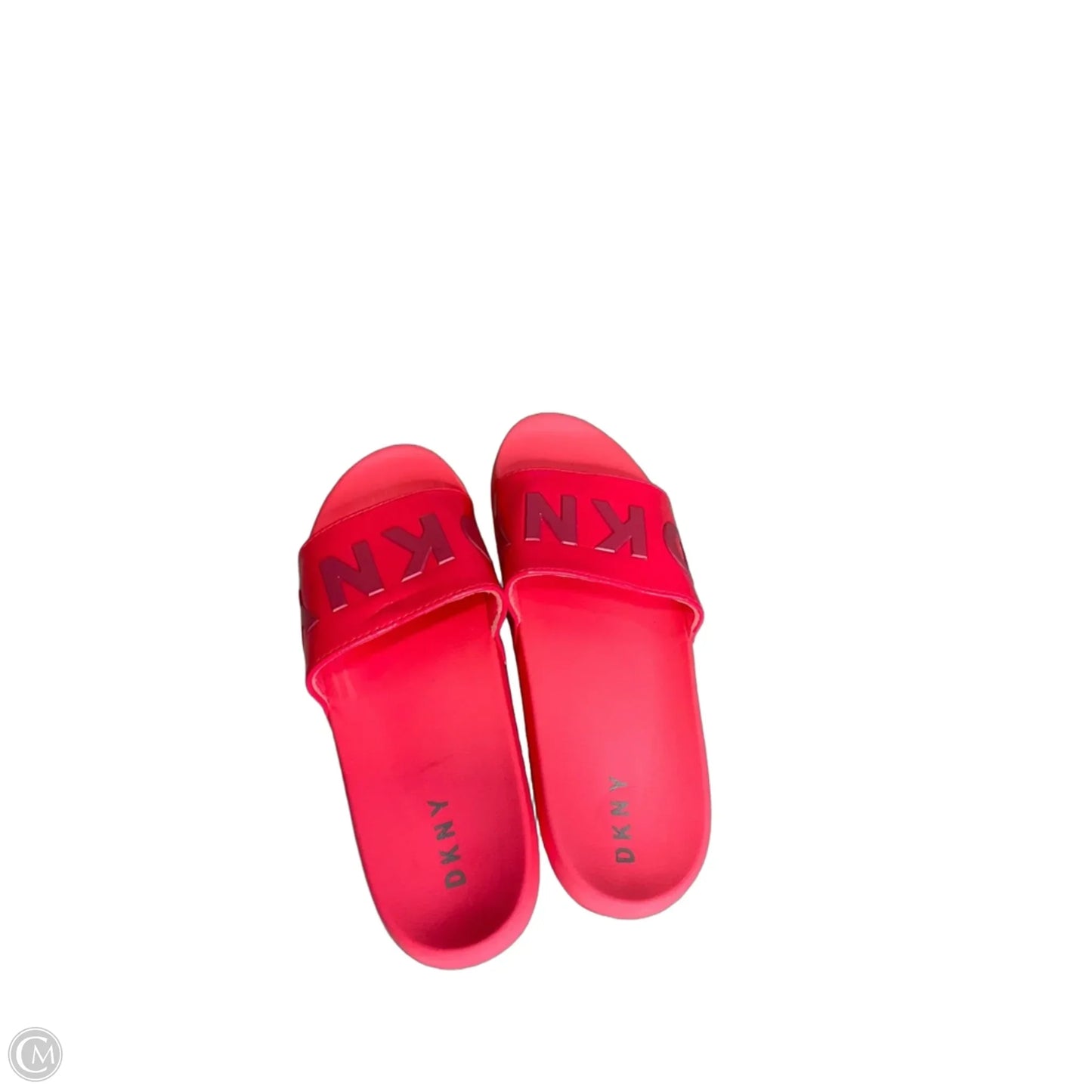 Sandals Flats By Dkny In Pink, Size: 8