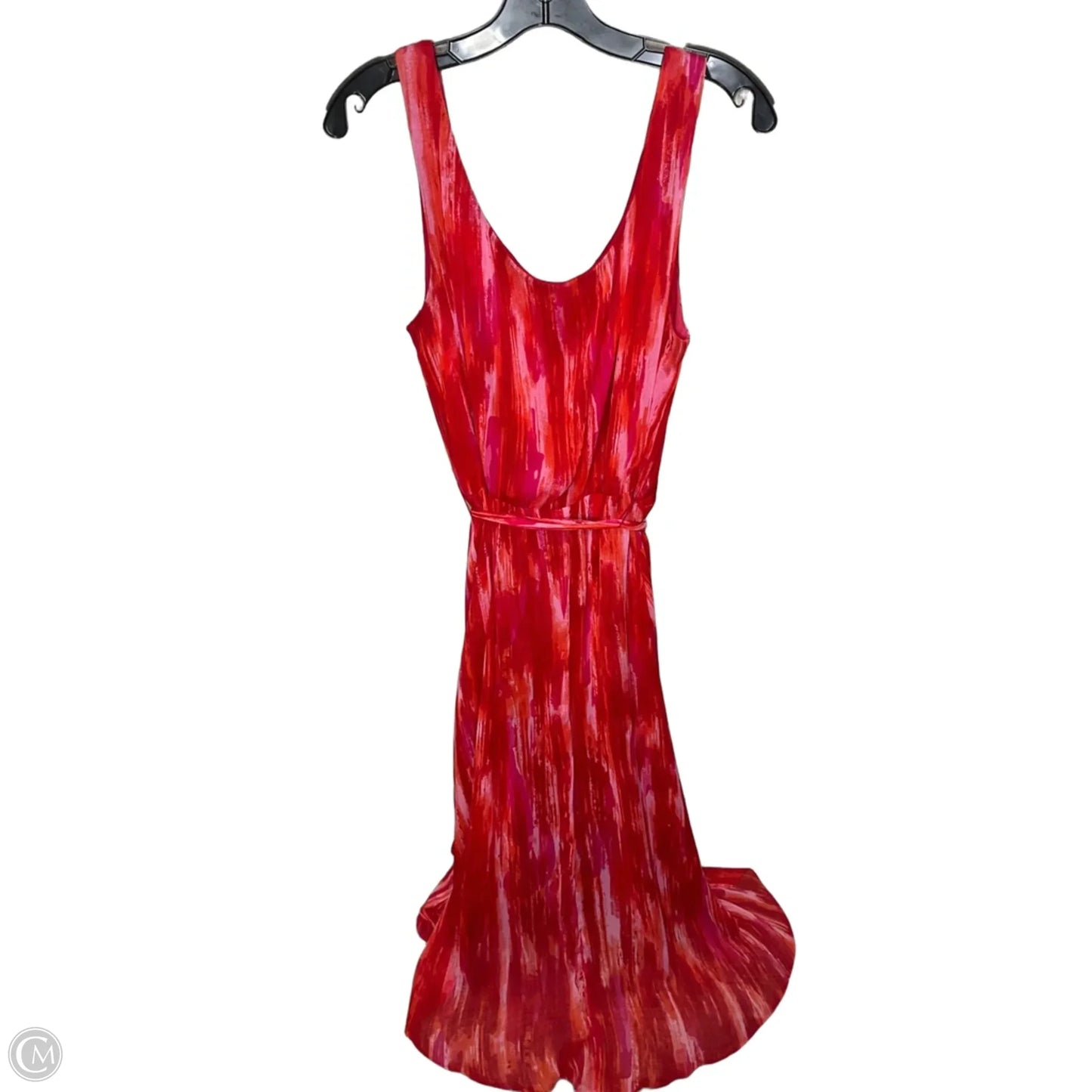 Dress Casual Midi By Msk In Red, Size: 14
