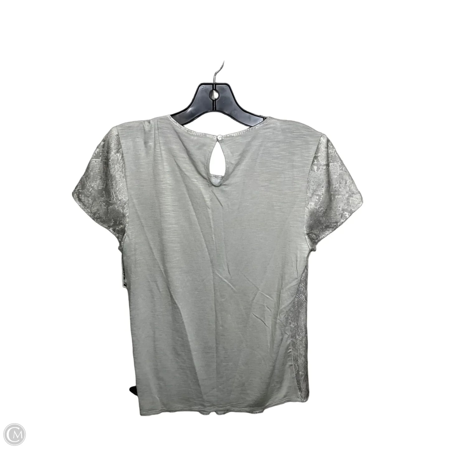 Top Short Sleeve By Dolan Left Coast In Snakeskin Print, Size: S