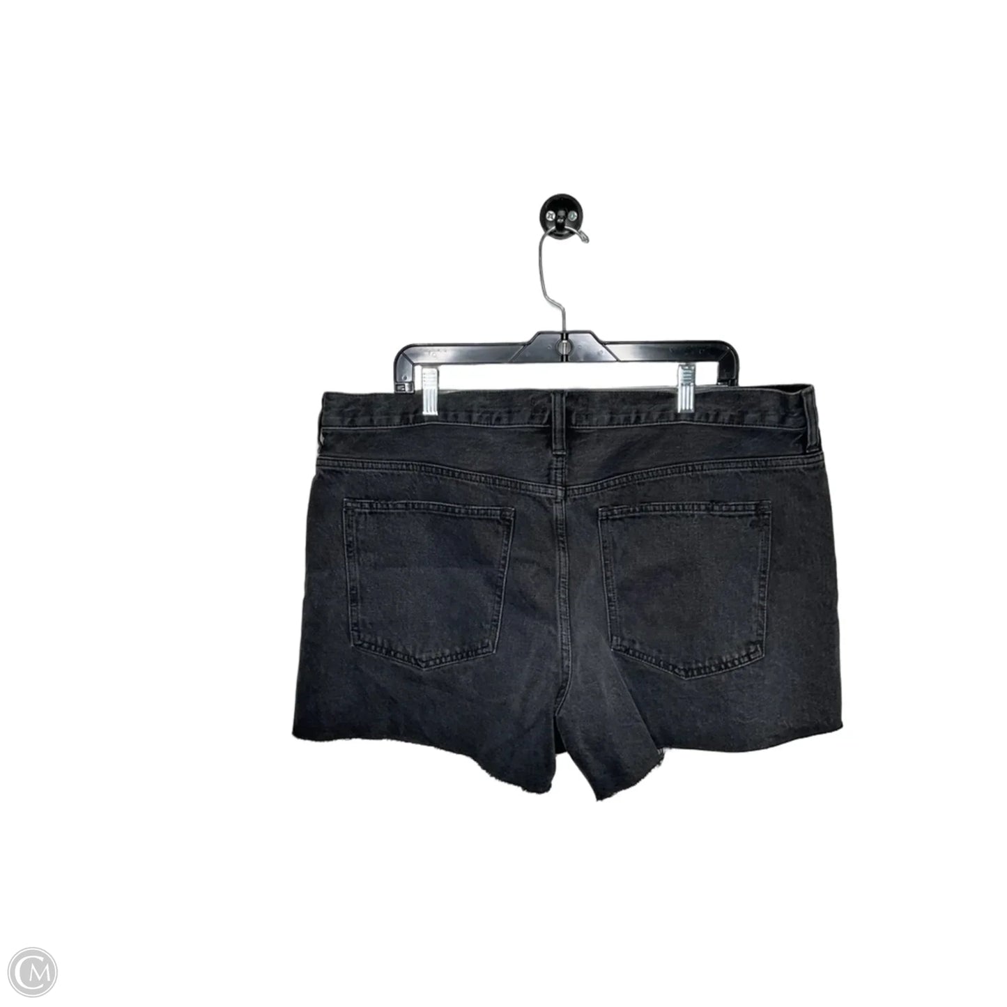 Shorts By Madewell In Black Denim, Size: 2x