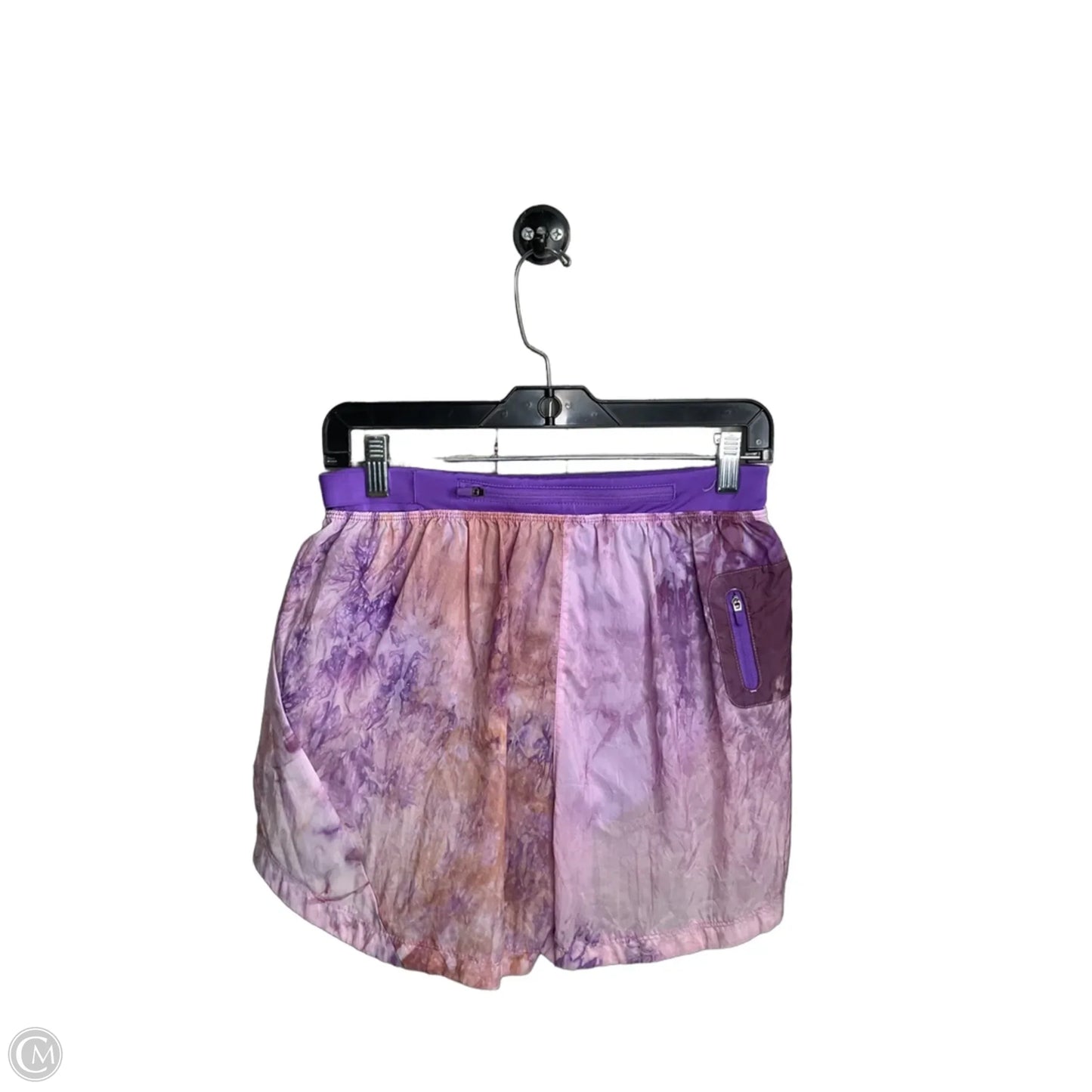 Athletic Shorts By Nike In Purple, Size: S