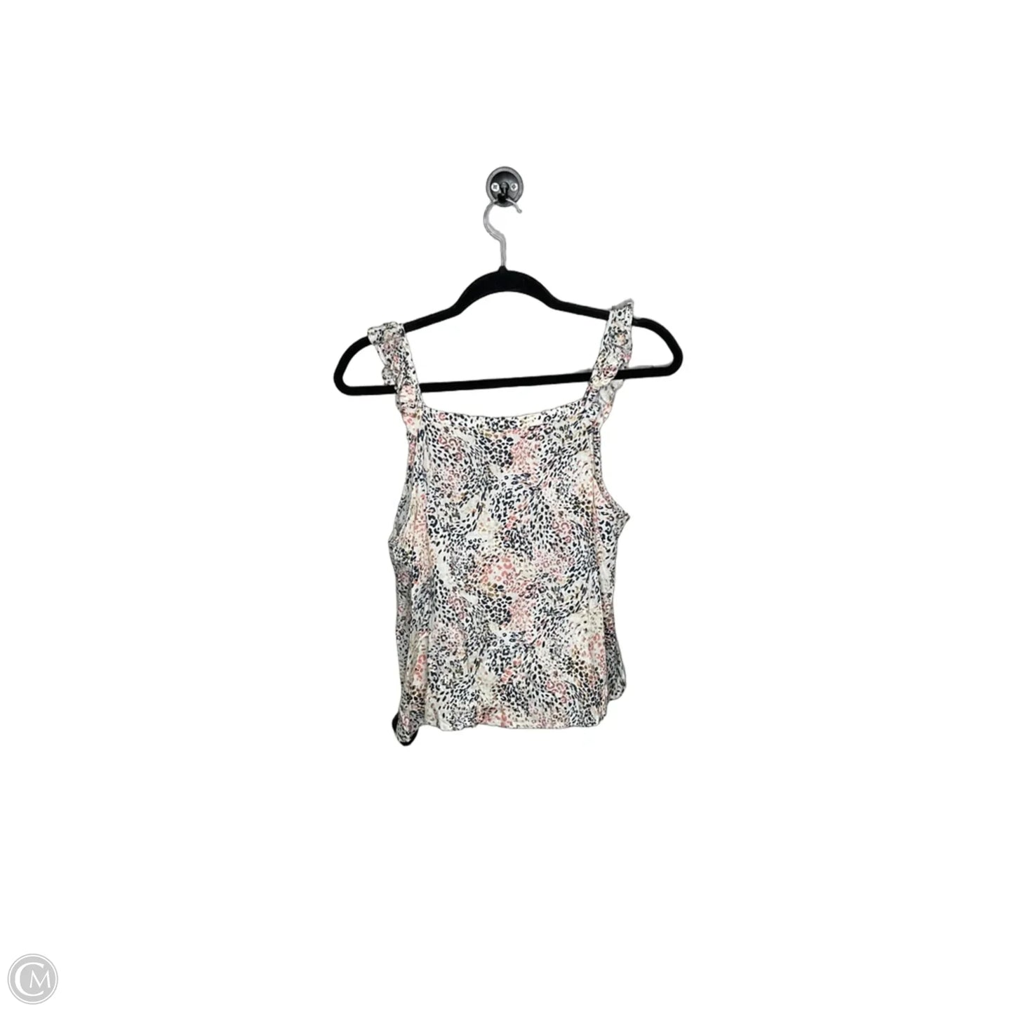 Top Sleeveless By Ariat In Animal Print, Size: M
