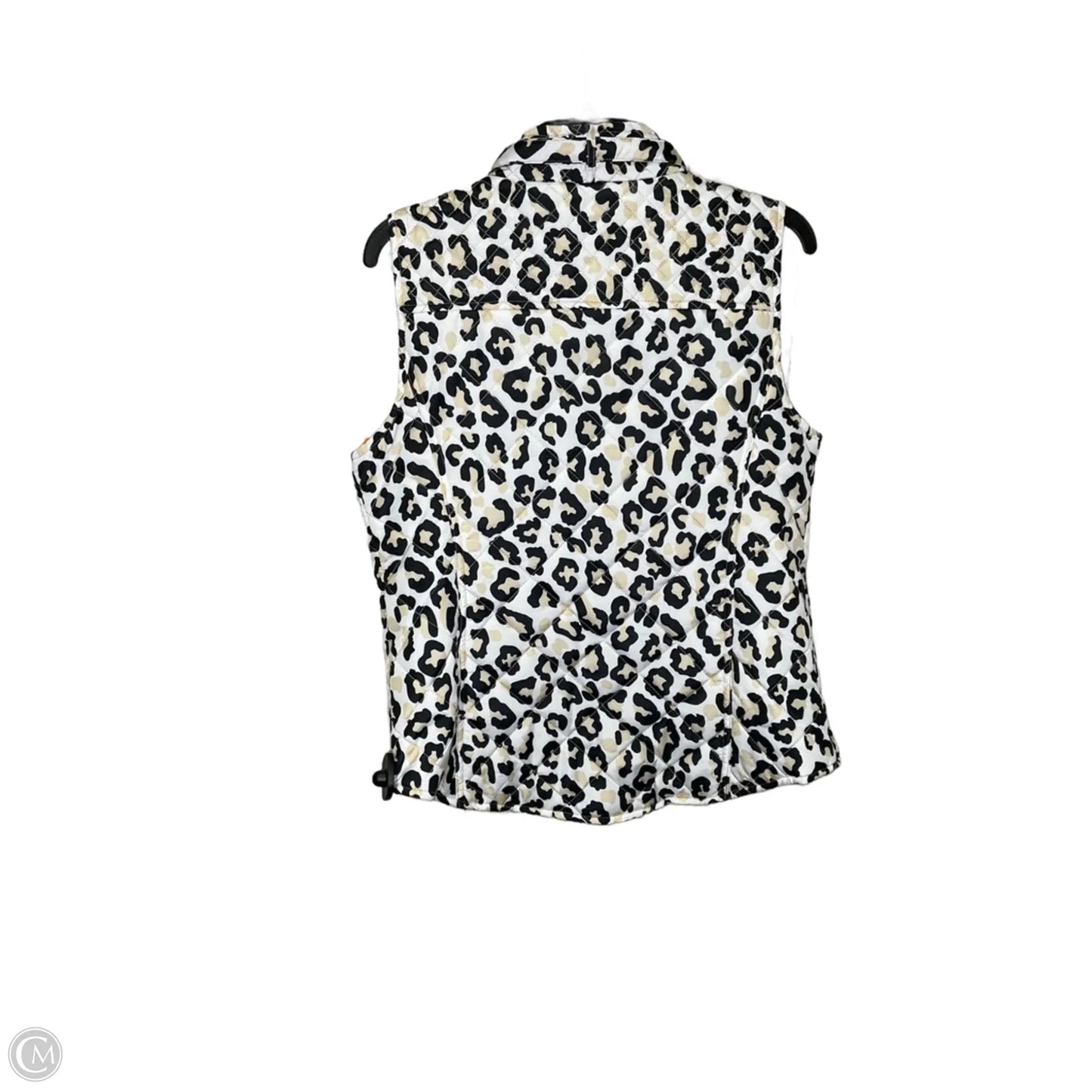 Vest Puffer & Quilted By Crown And Ivy In Animal Print, Size: L