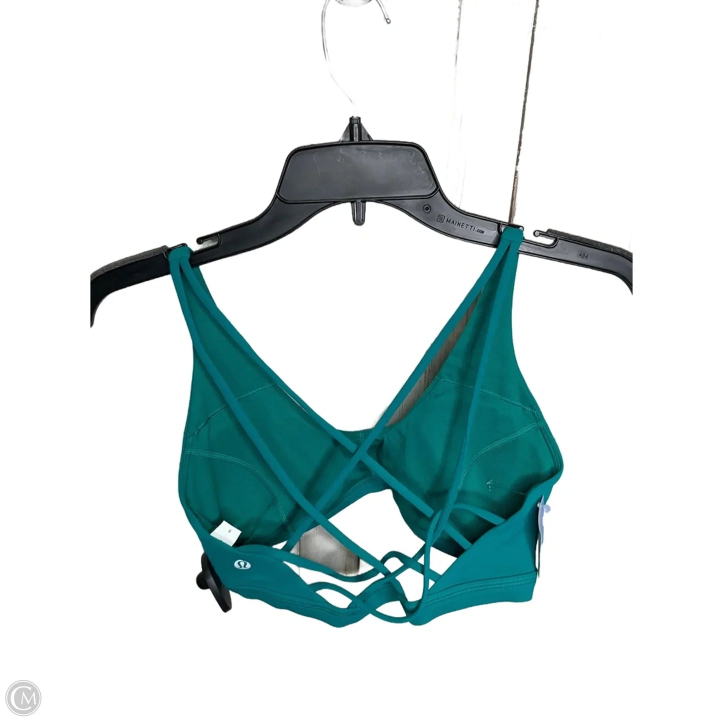Athletic Bra By Lululemon In Teal, Size: 8