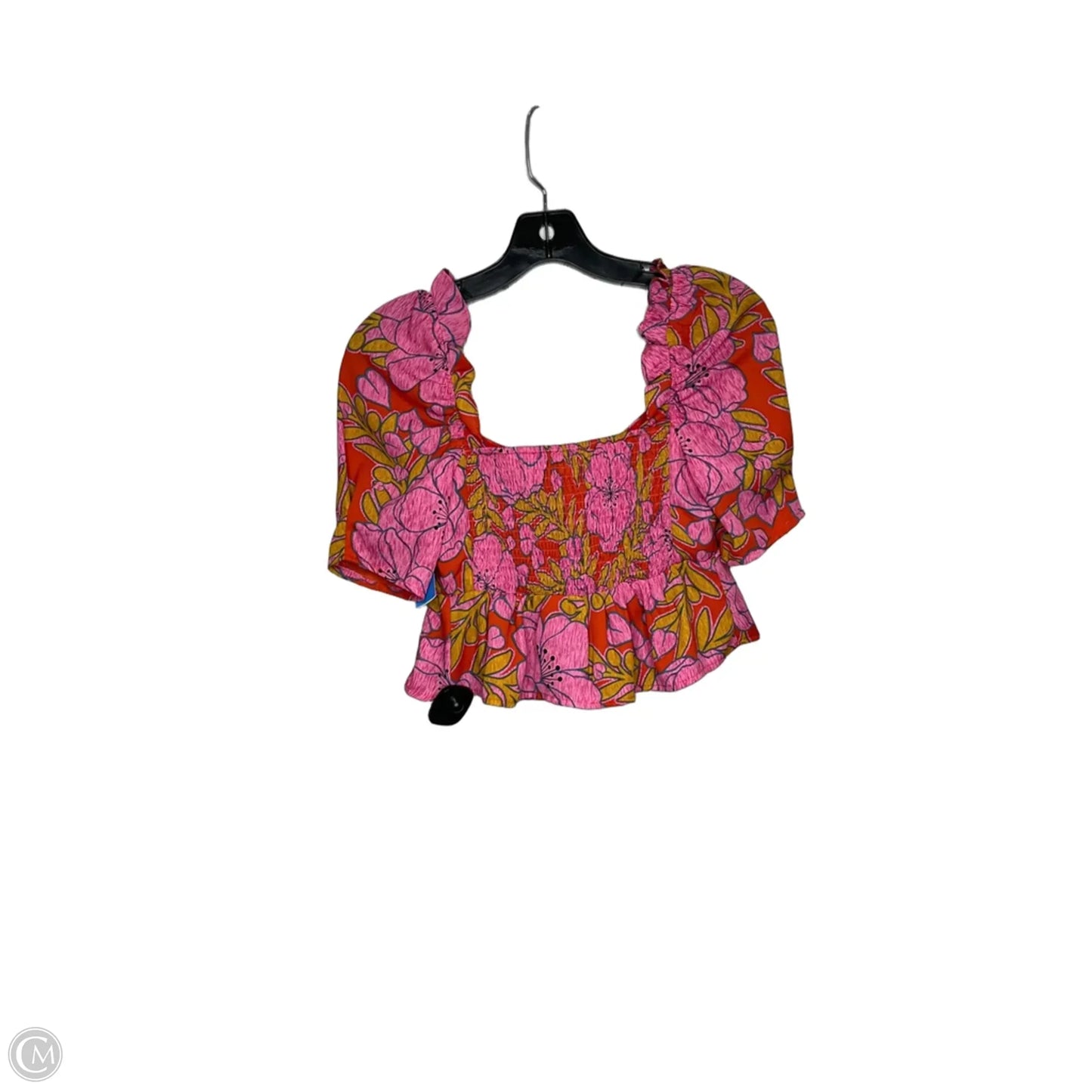 Top Short Sleeve By Dee Elly In Pink, Size: Xs
