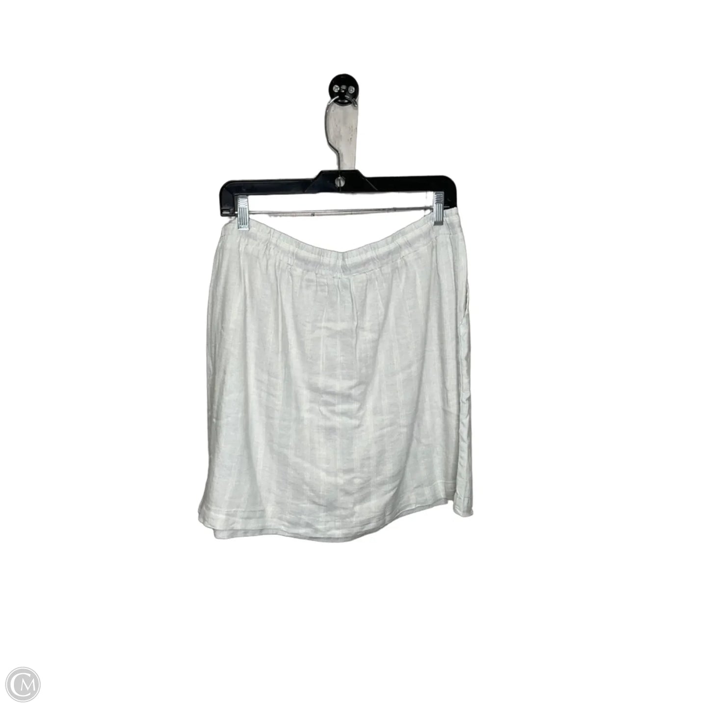 Skort By Clothes Mentor In Striped Pattern, Size: L
