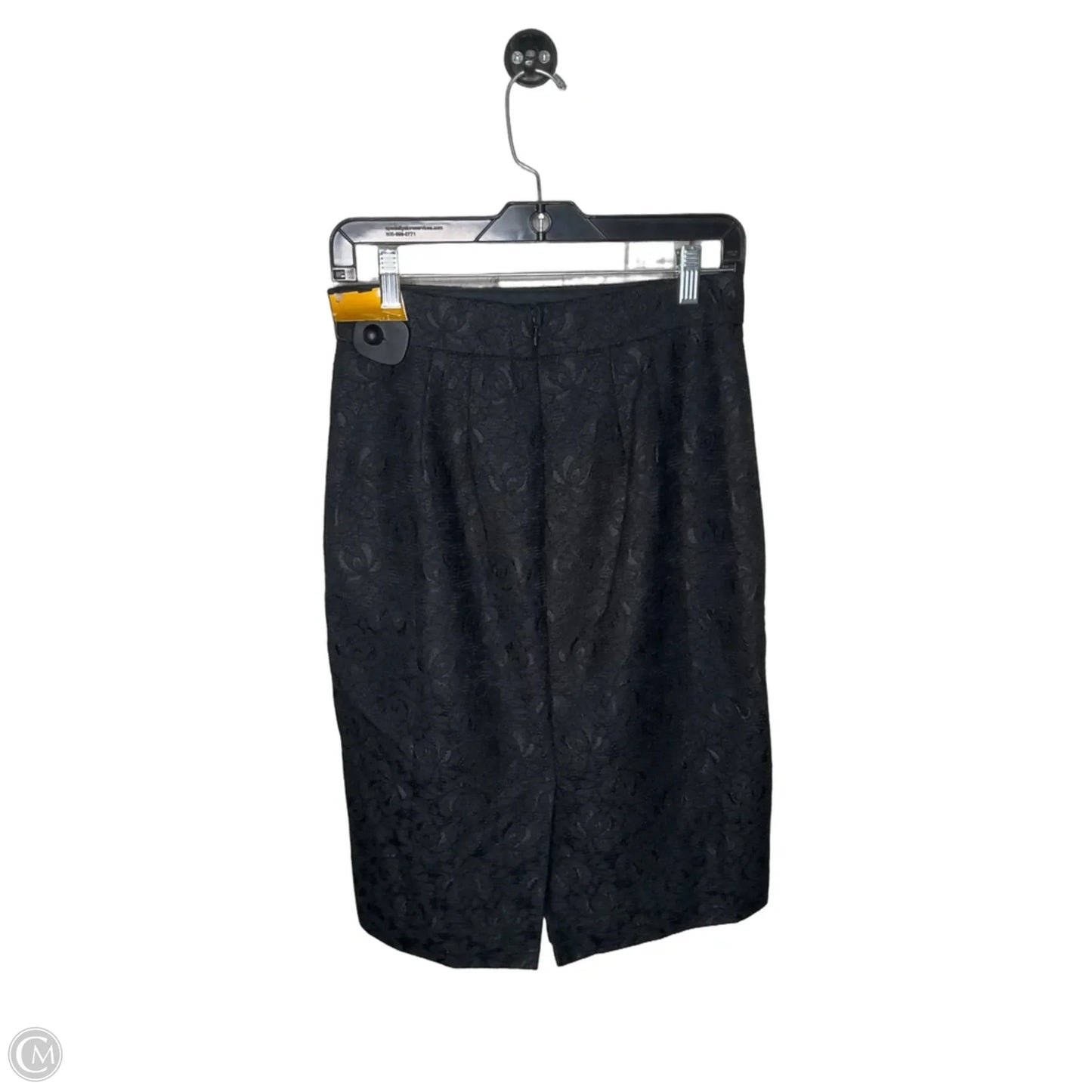 Skirt Midi By Ann Taylor In Black, Size: 2p