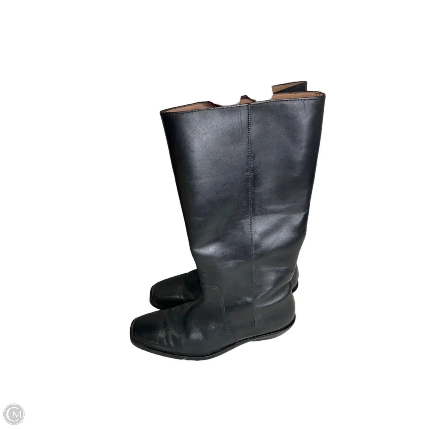 Boots Mid-calf Flats By Madewell In Black, Size: 7