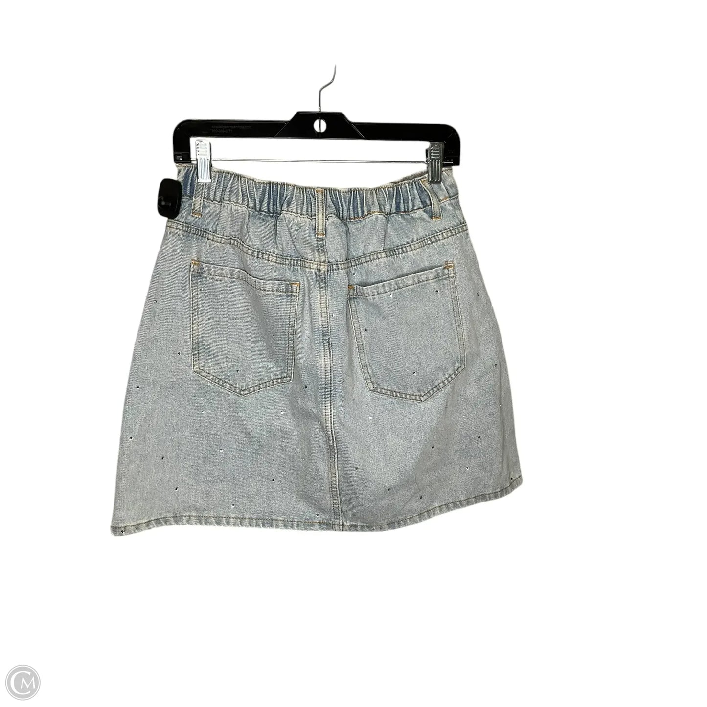 Skirt Mini & Short By Clothes Mentor In Blue, Size: 1x