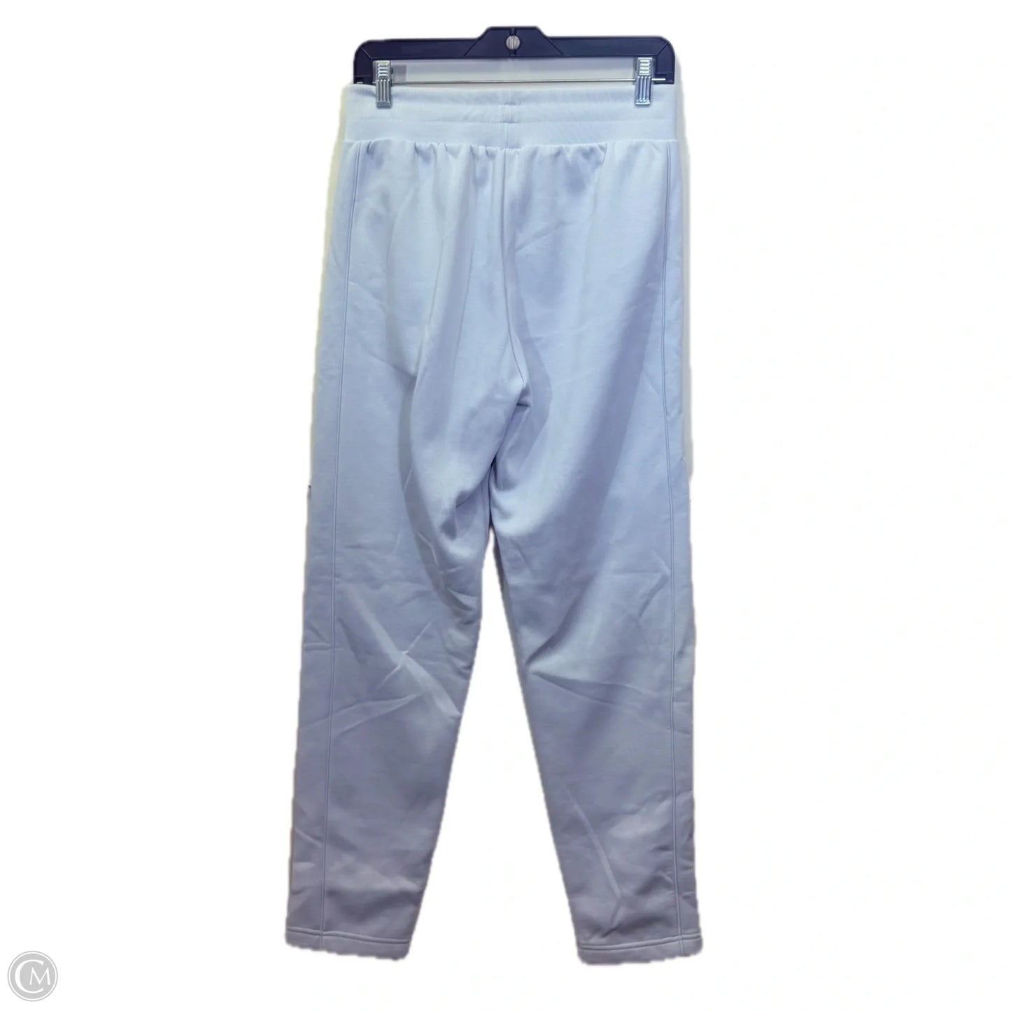 Athletic Pants By Adidas In Grey & White, Size: S
