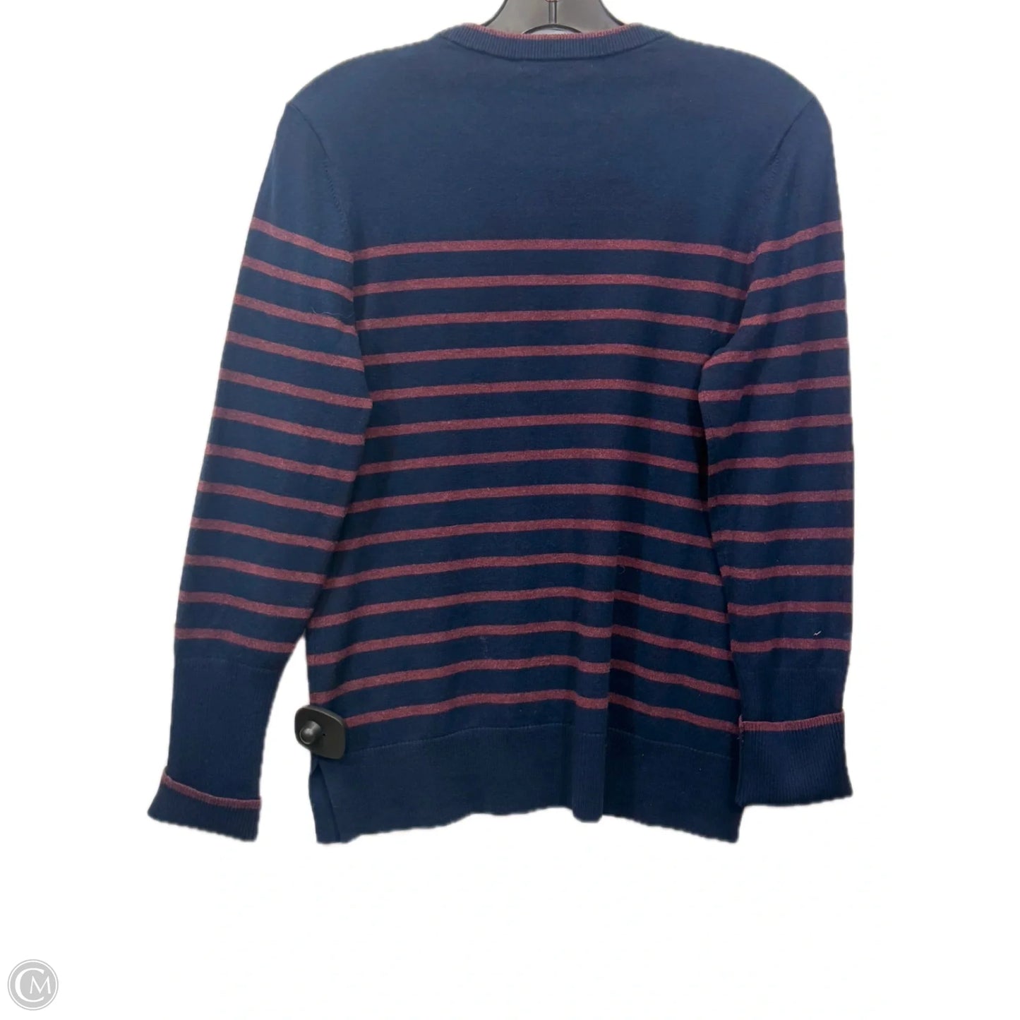 Top Long Sleeve Designer By J Mclaughlin In Blue & Red, Size: S