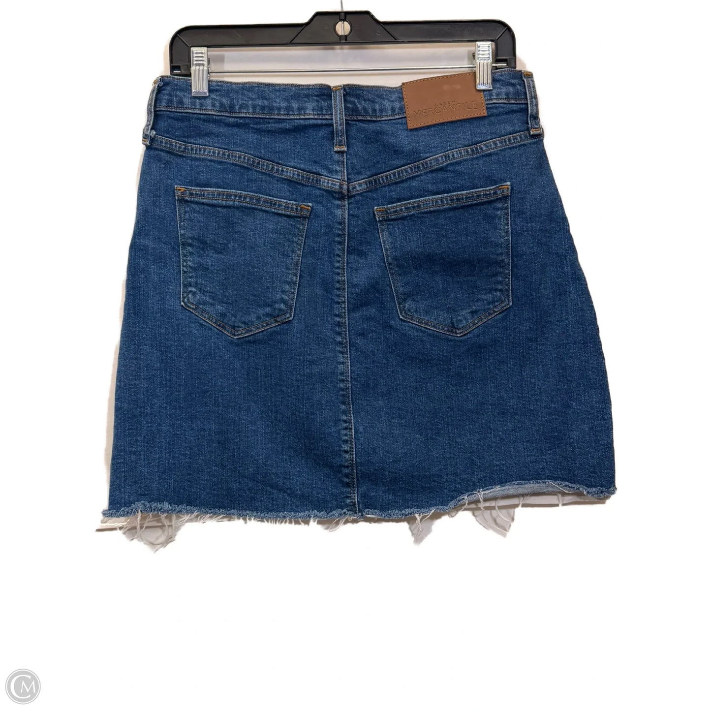 Skirt Midi By J. Crew In Blue Denim, Size: S