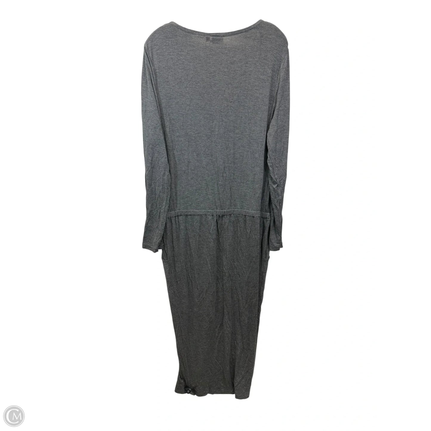 Dress Casual Maxi By Only In Grey, Size: Xl