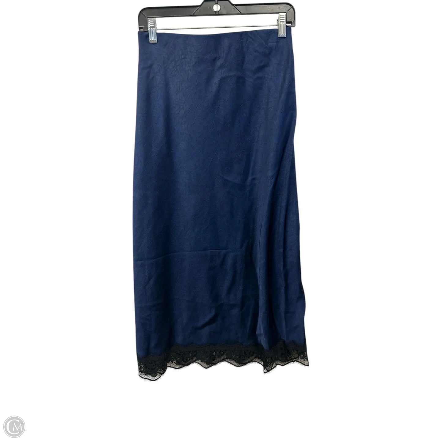 Skirt Maxi By A New Day In Black & Blue, Size: Xxl