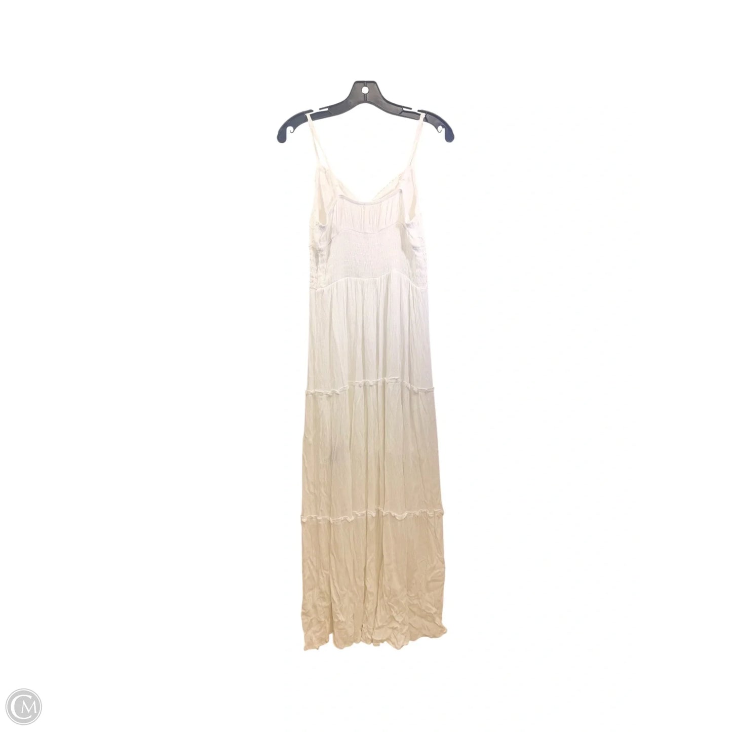 Dress Casual Maxi By Ultra Flirt In White, Size: S