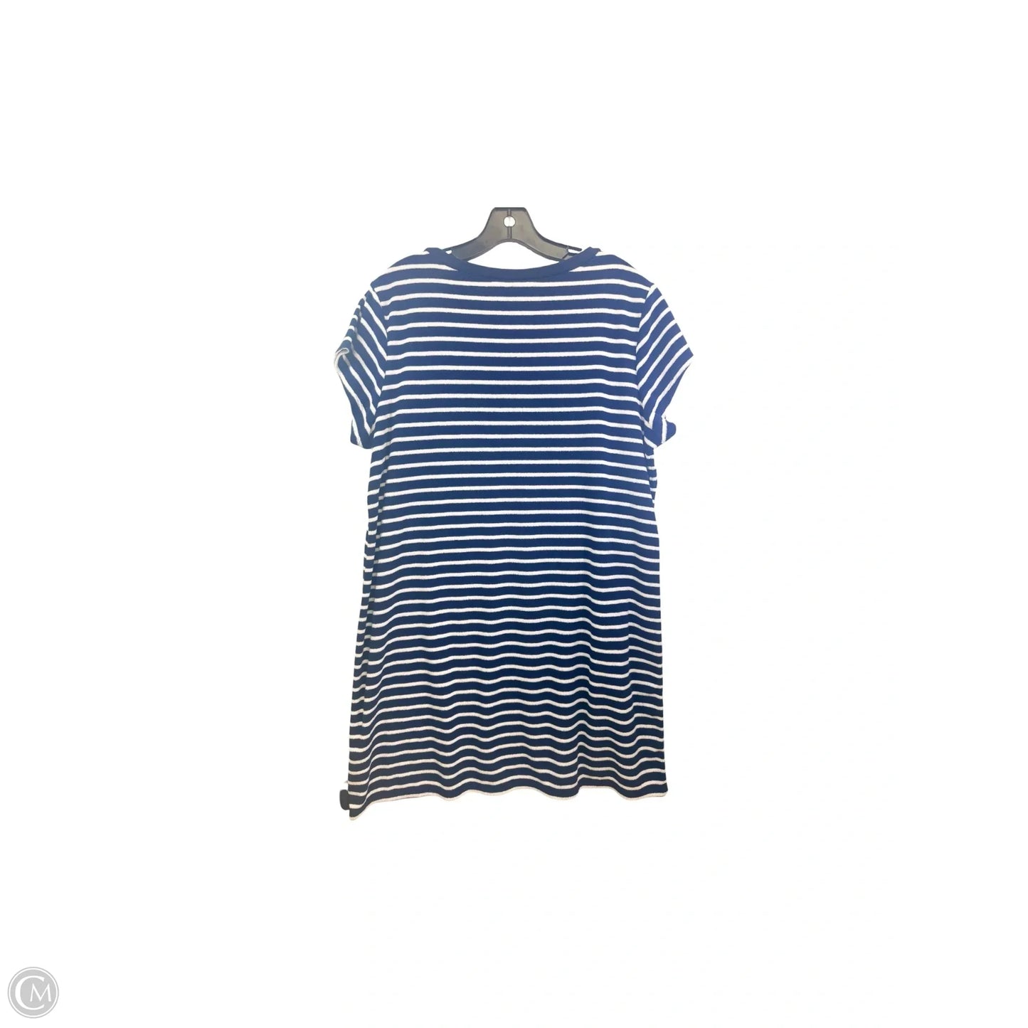 Swimwear Cover-up By Lands End In Blue & White, Size: Xl