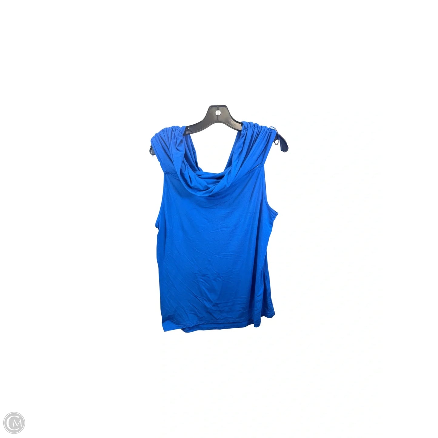 Top Short Sleeve By Inc In Blue, Size: Xl