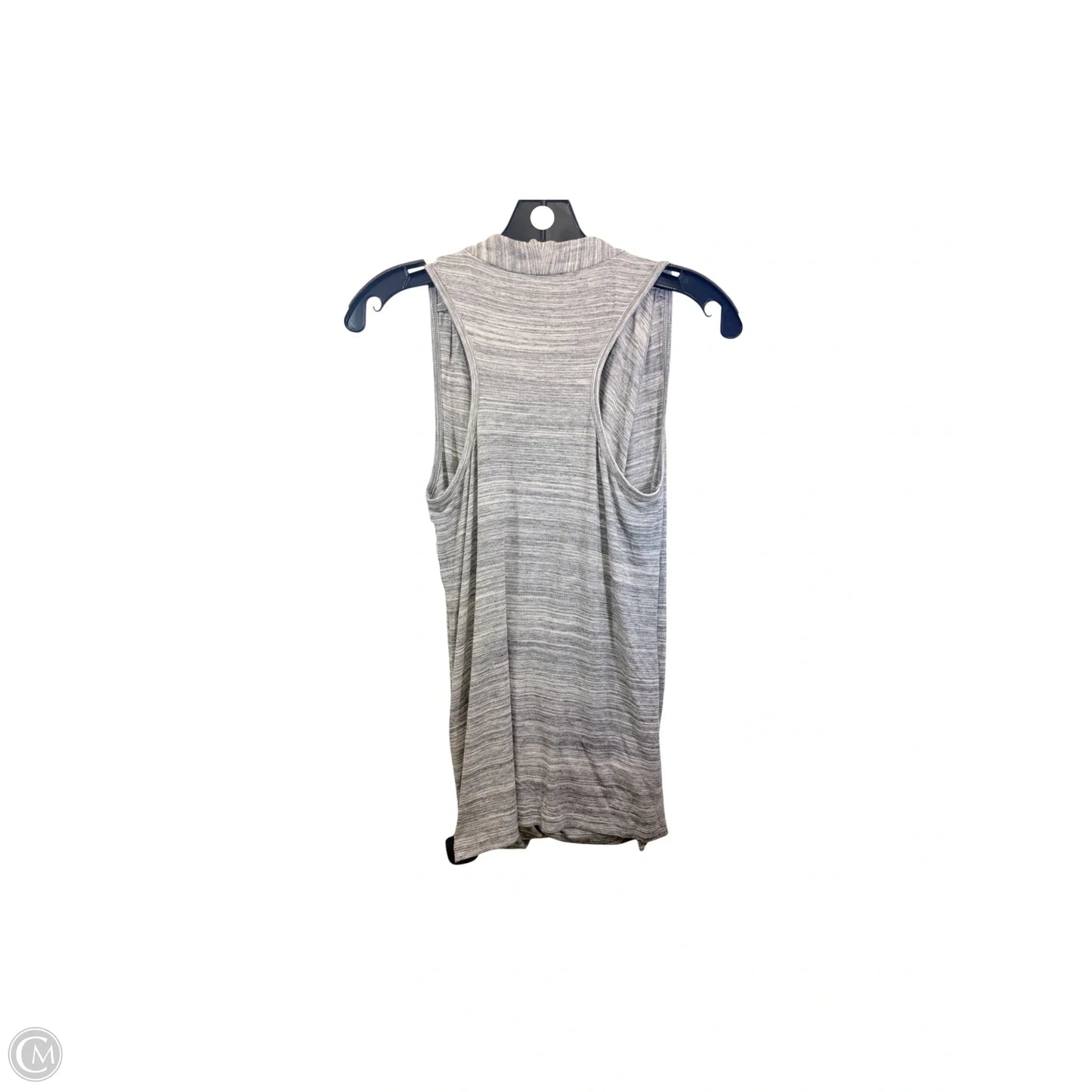 Top Sleeveless By Banana Republic In Grey, Size: S