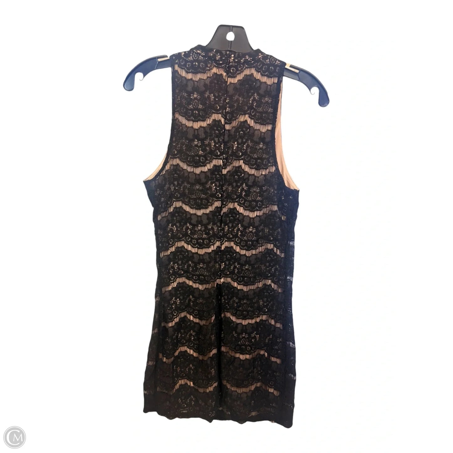 Dress Party Short By Love Fire In Black & Tan, Size: S