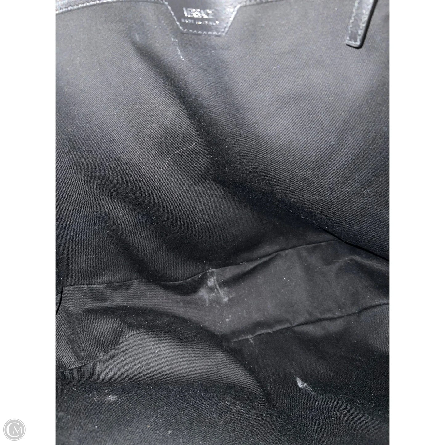 Handbag Luxury Designer By Versace, Size: Large