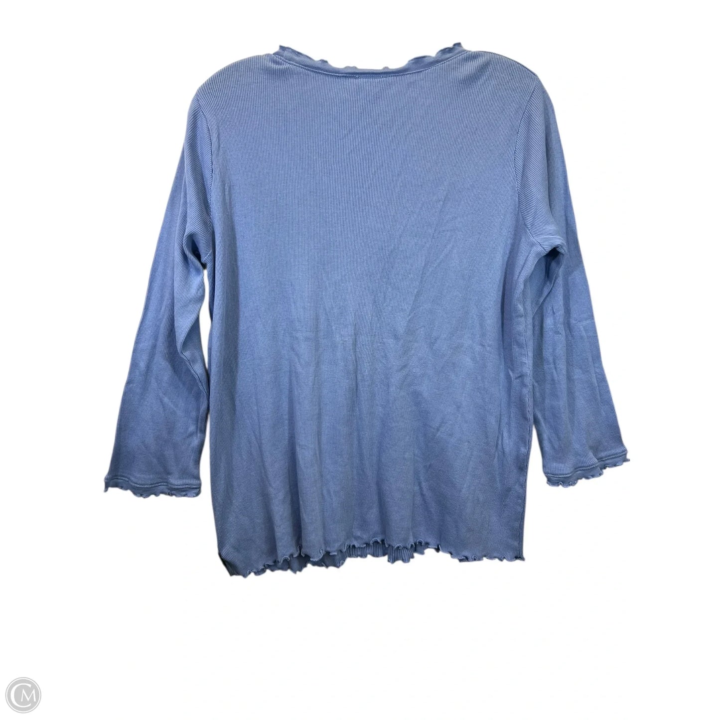 Top Long Sleeve By Motherhood In Blue, Size: L